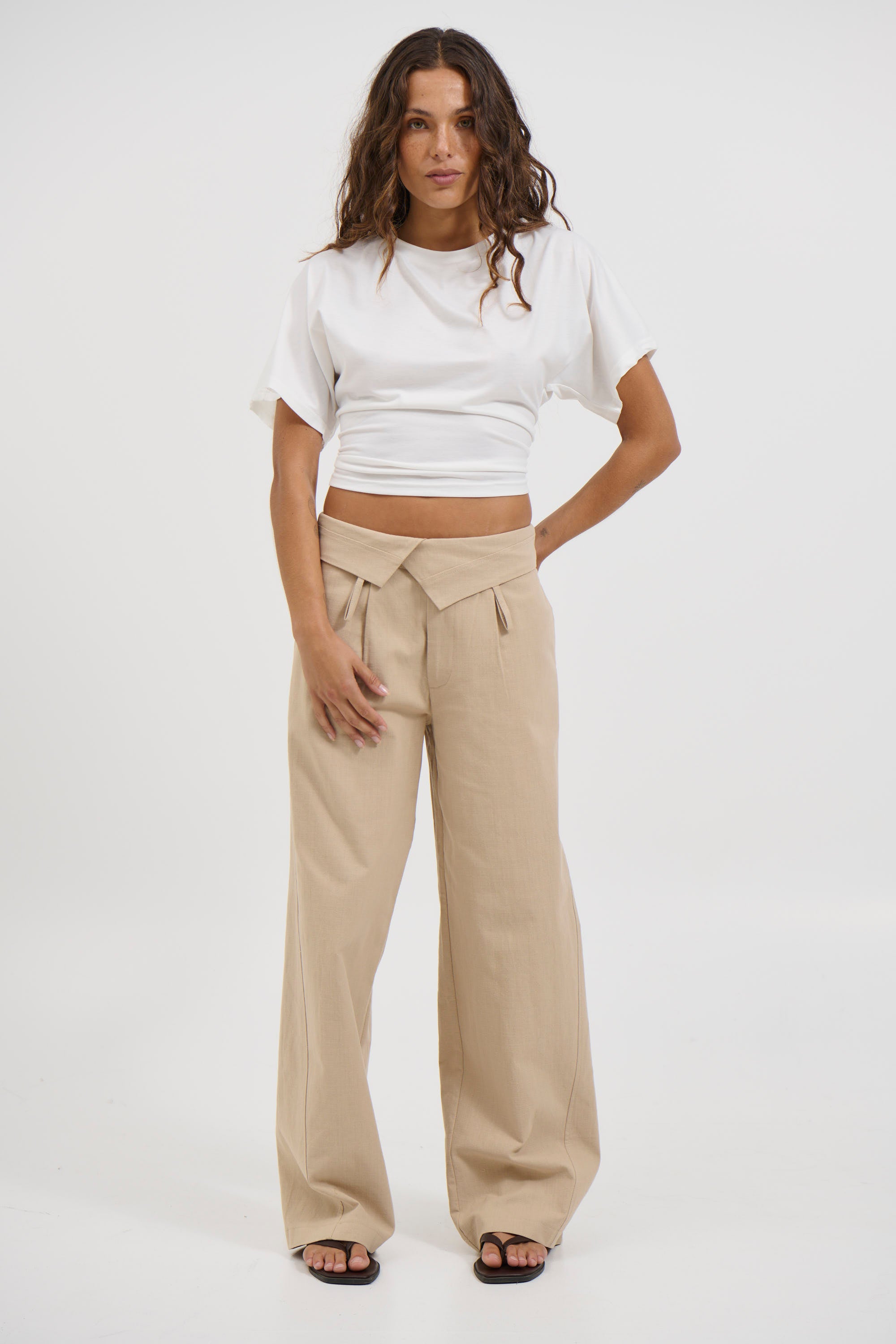 Flourish Pant Deep Wheat