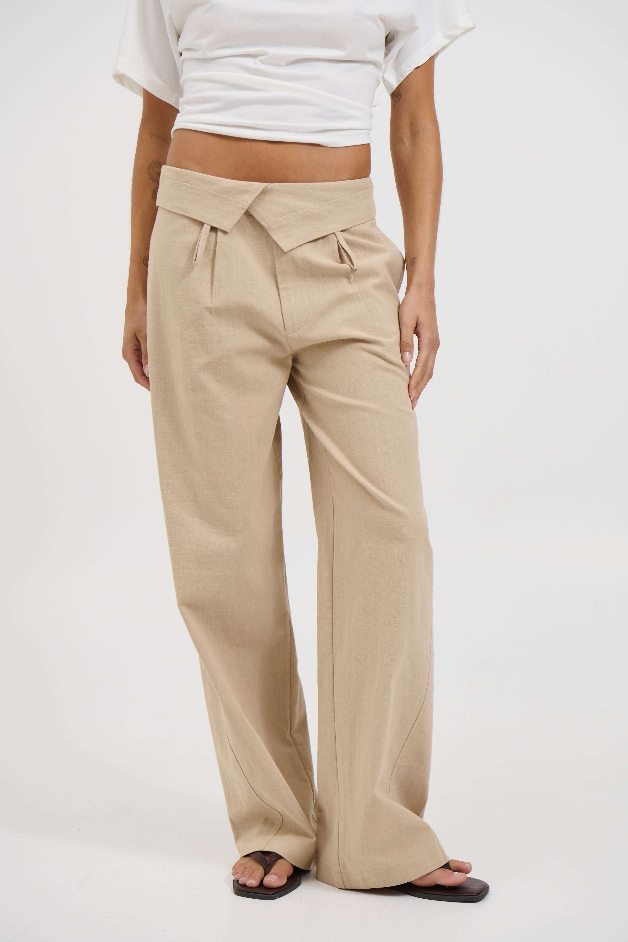 Flourish Pant Deep Wheat