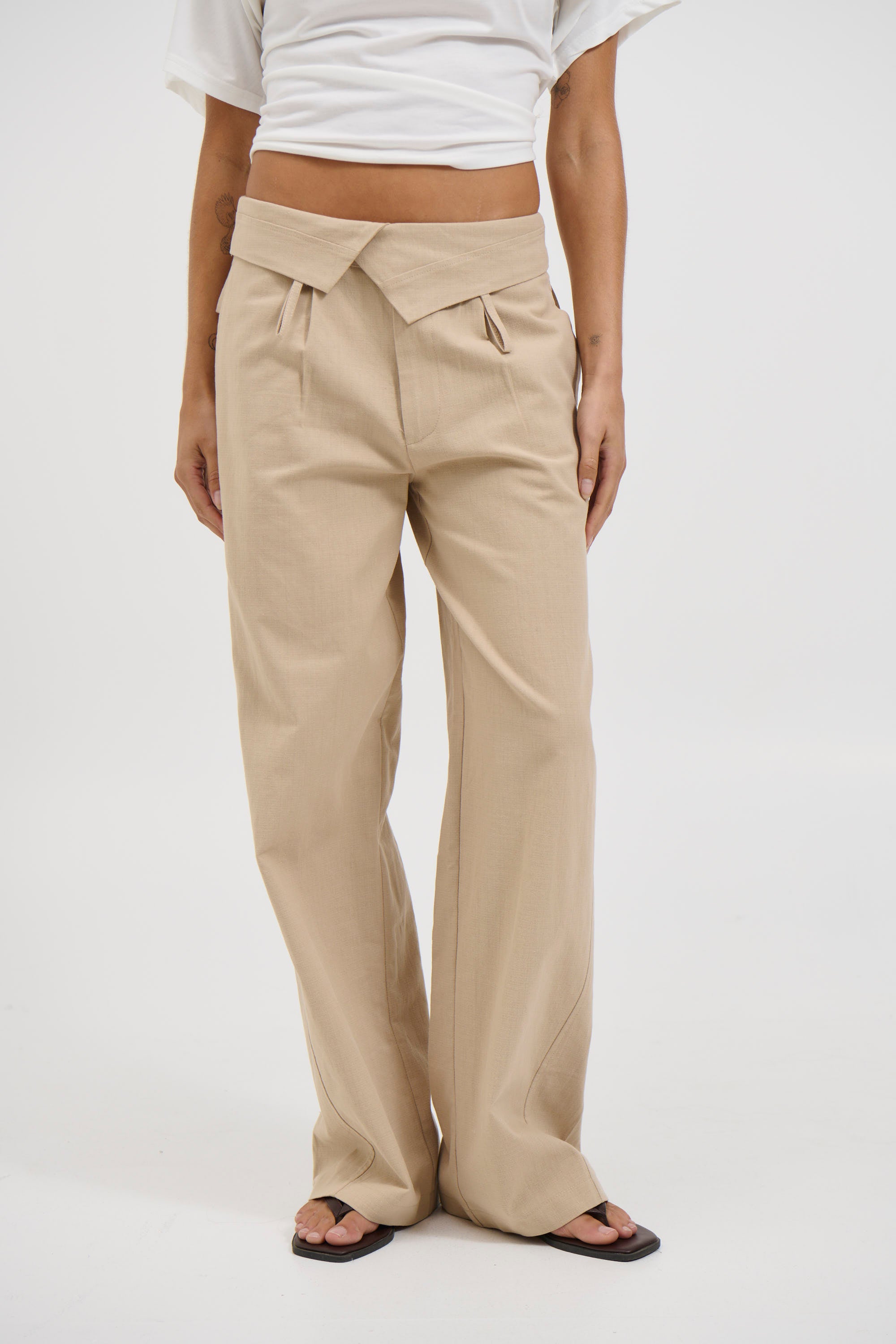 Flourish Pant Deep Wheat