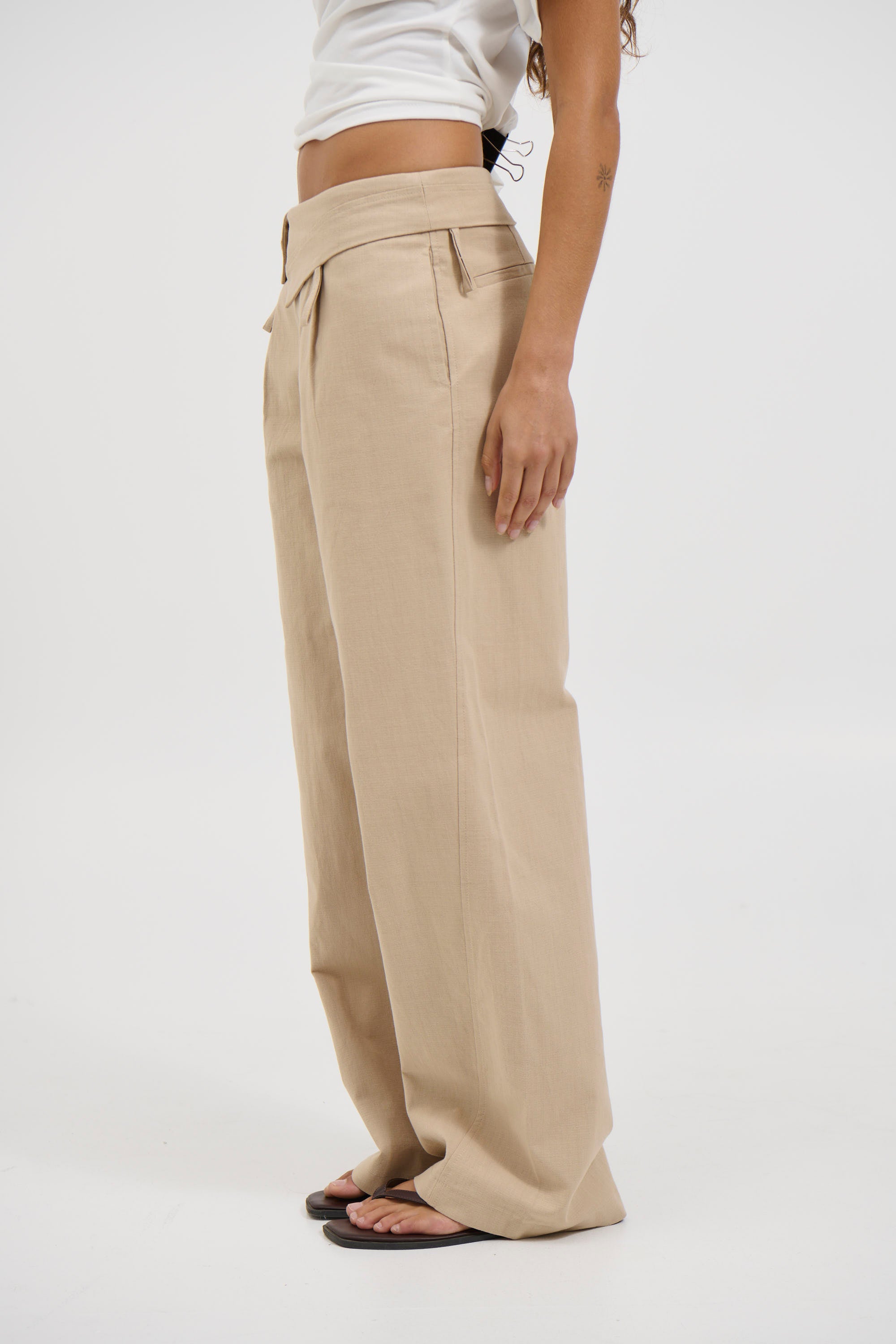 Flourish Pant Deep Wheat