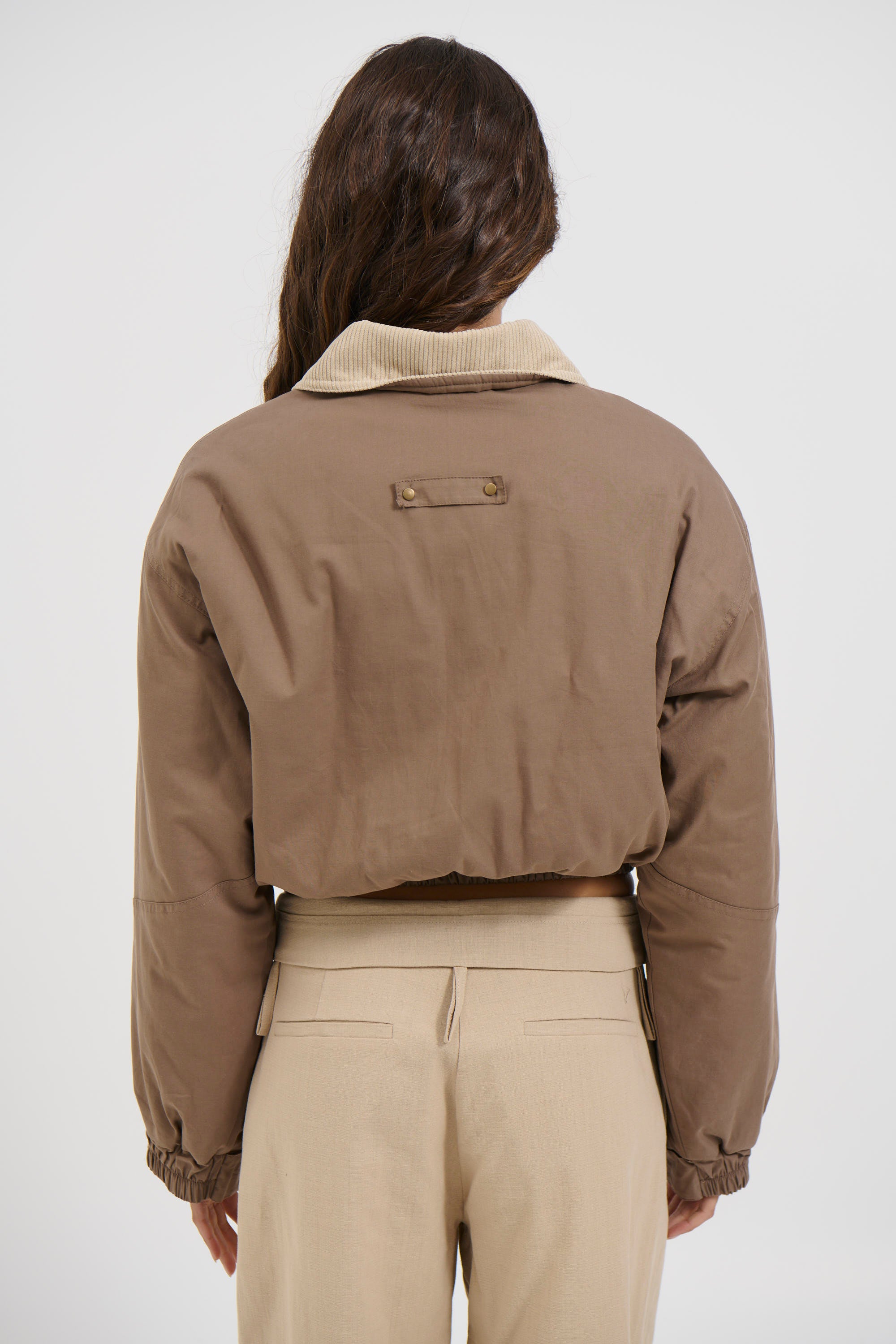 Jesse Bomber Jacket Mocha - FINAL SALE