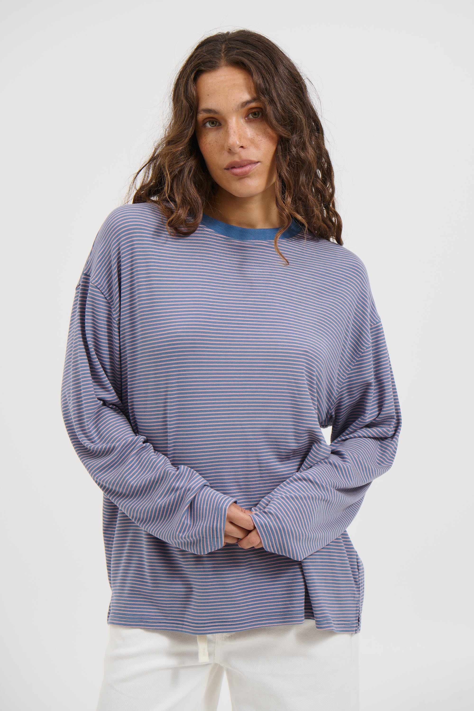 Asher Long Sleeve Blue