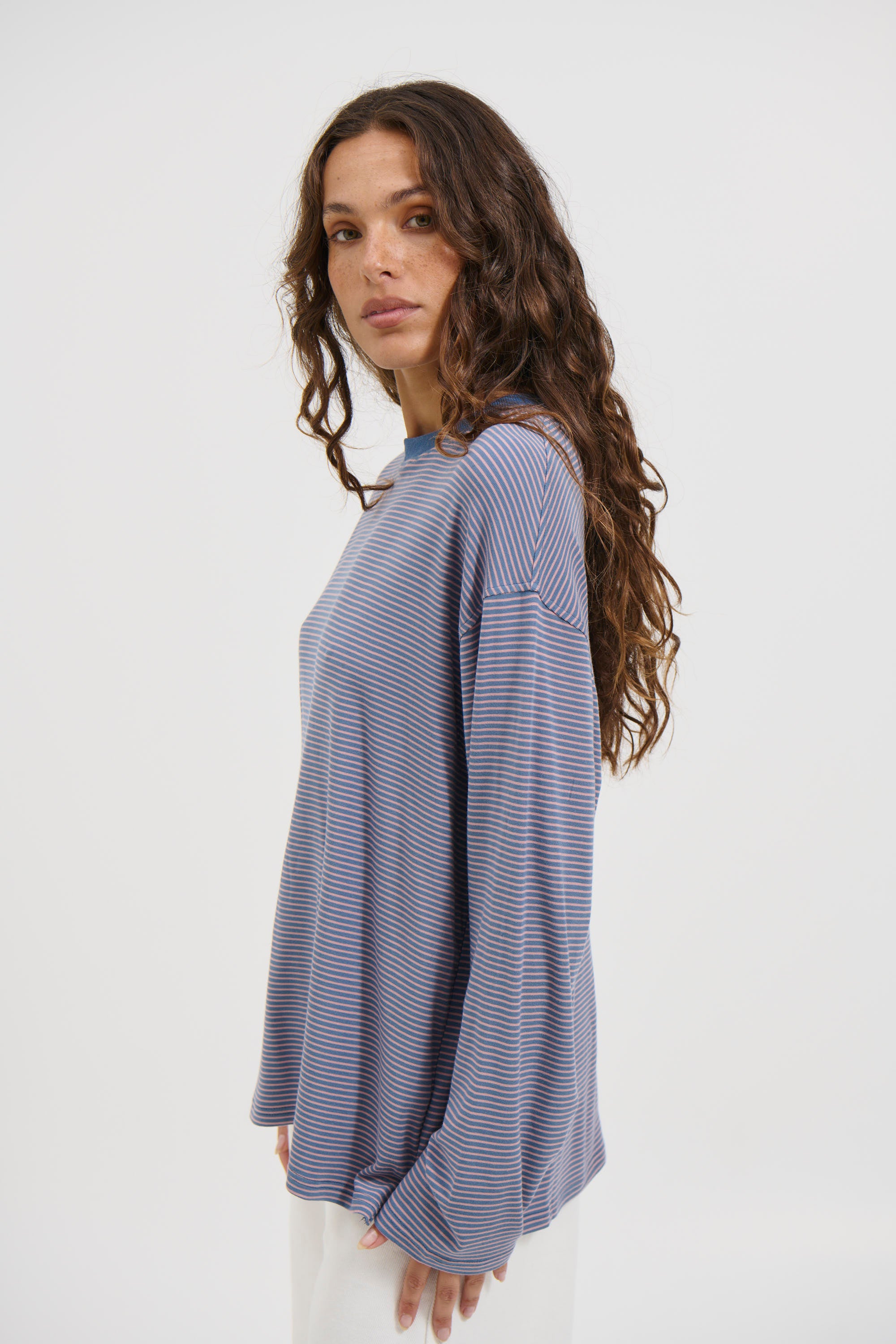 Asher Long Sleeve Blue