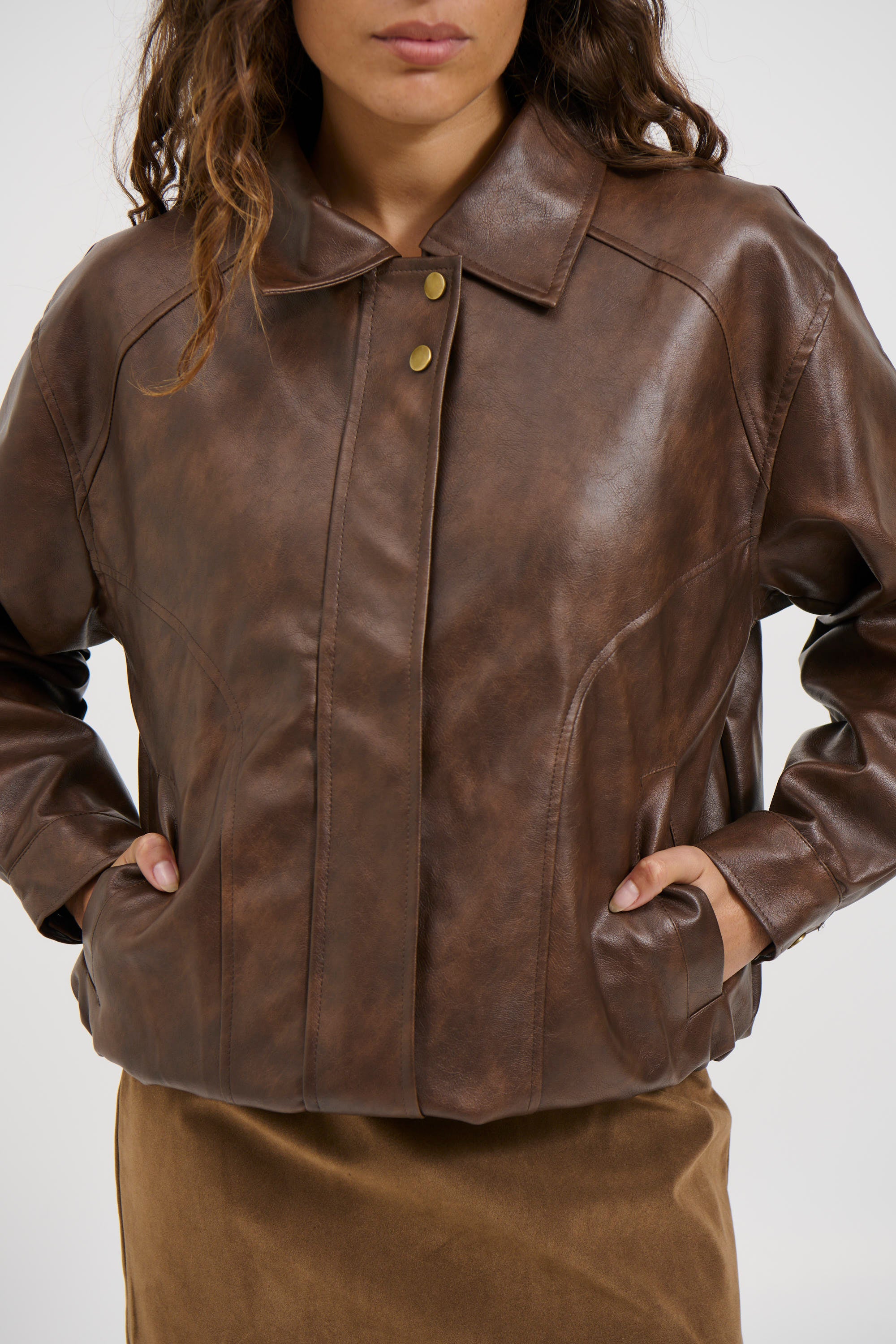 Dallas Jacket Brown