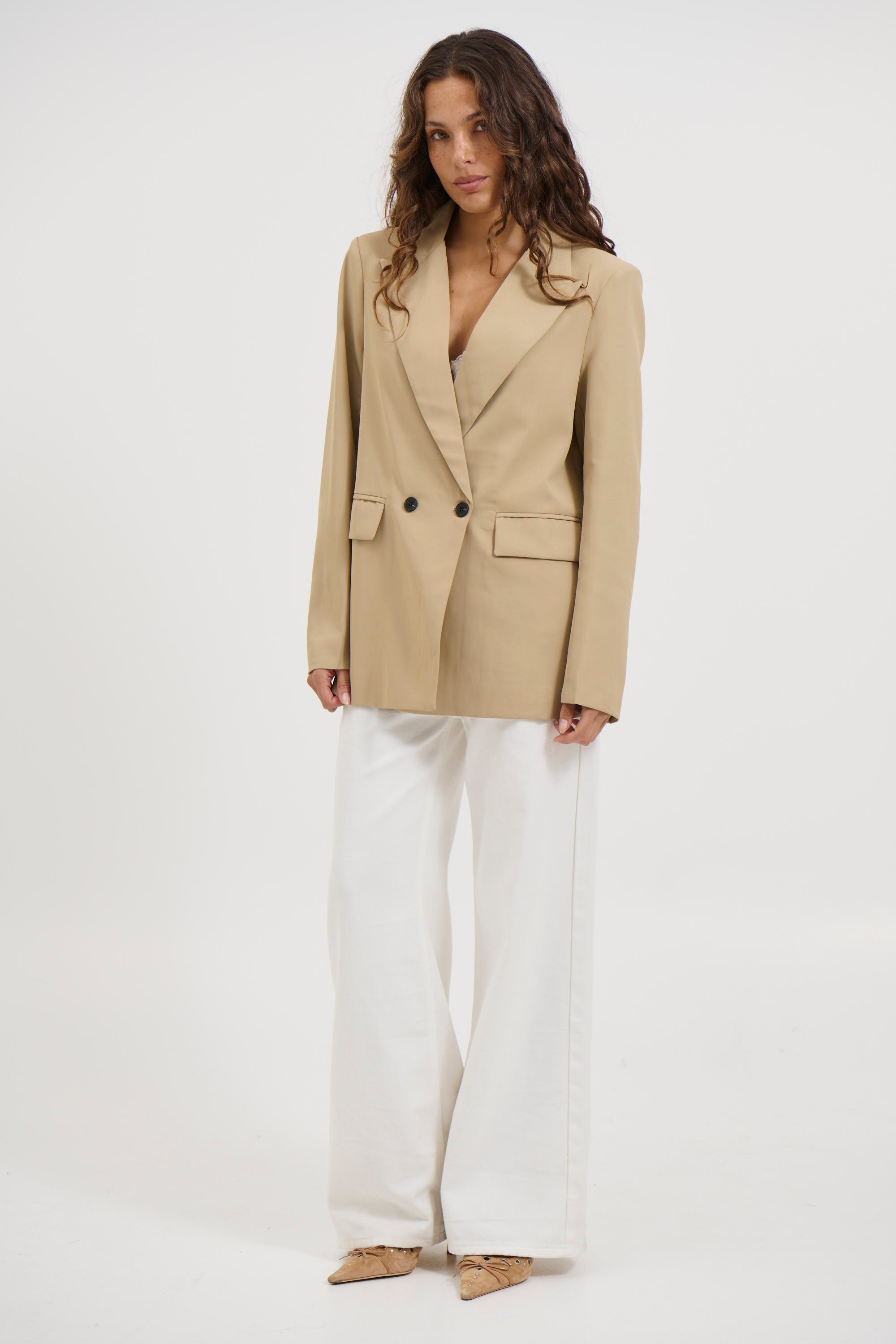 Jaxon Blazer Sand
