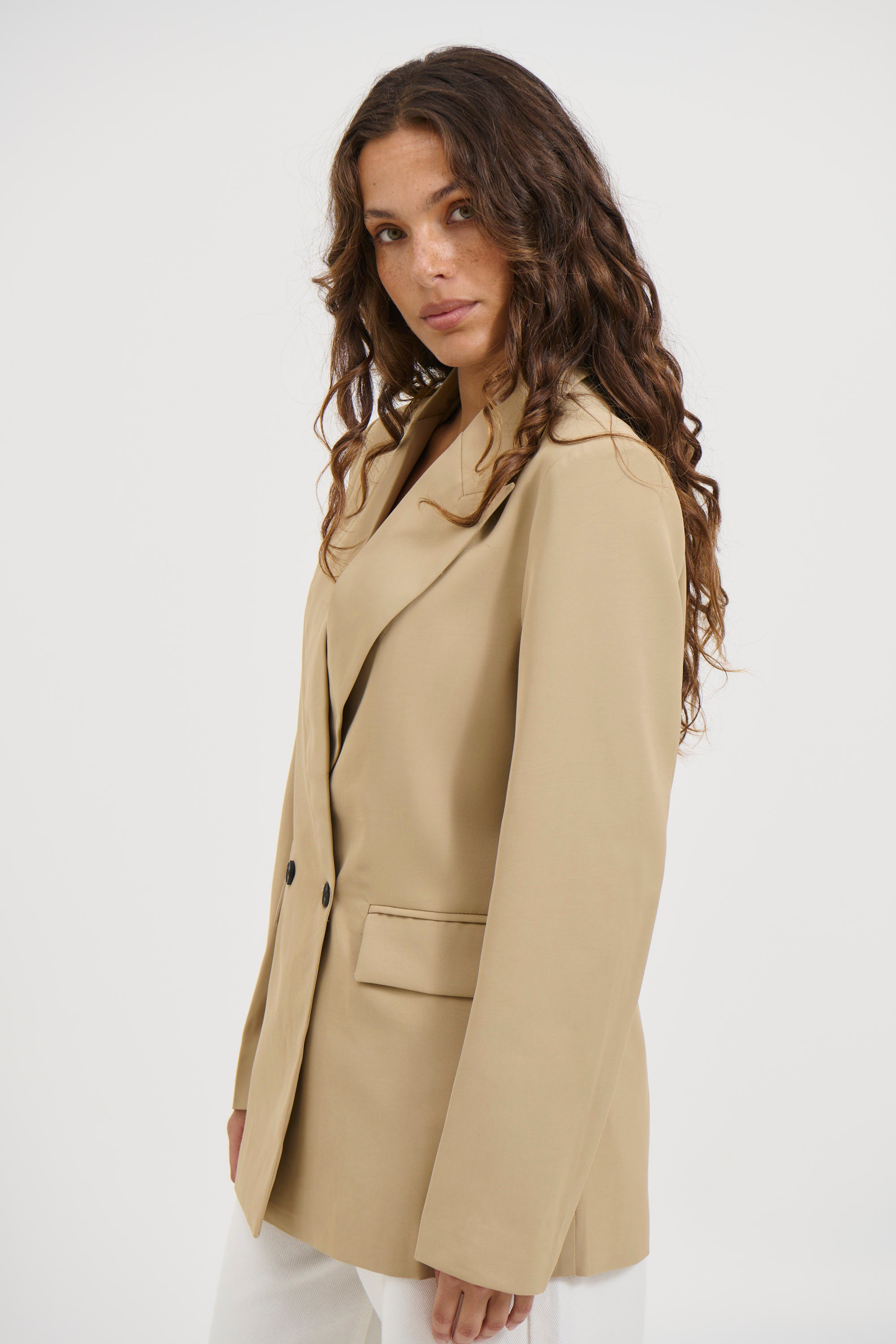 Jaxon Blazer Sand