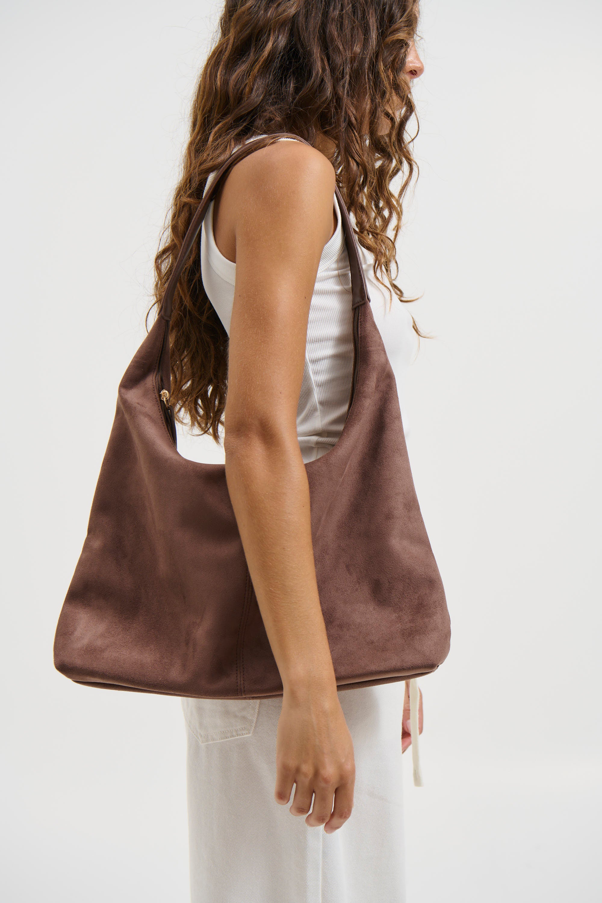 Amelia Hobo Bag Choc
