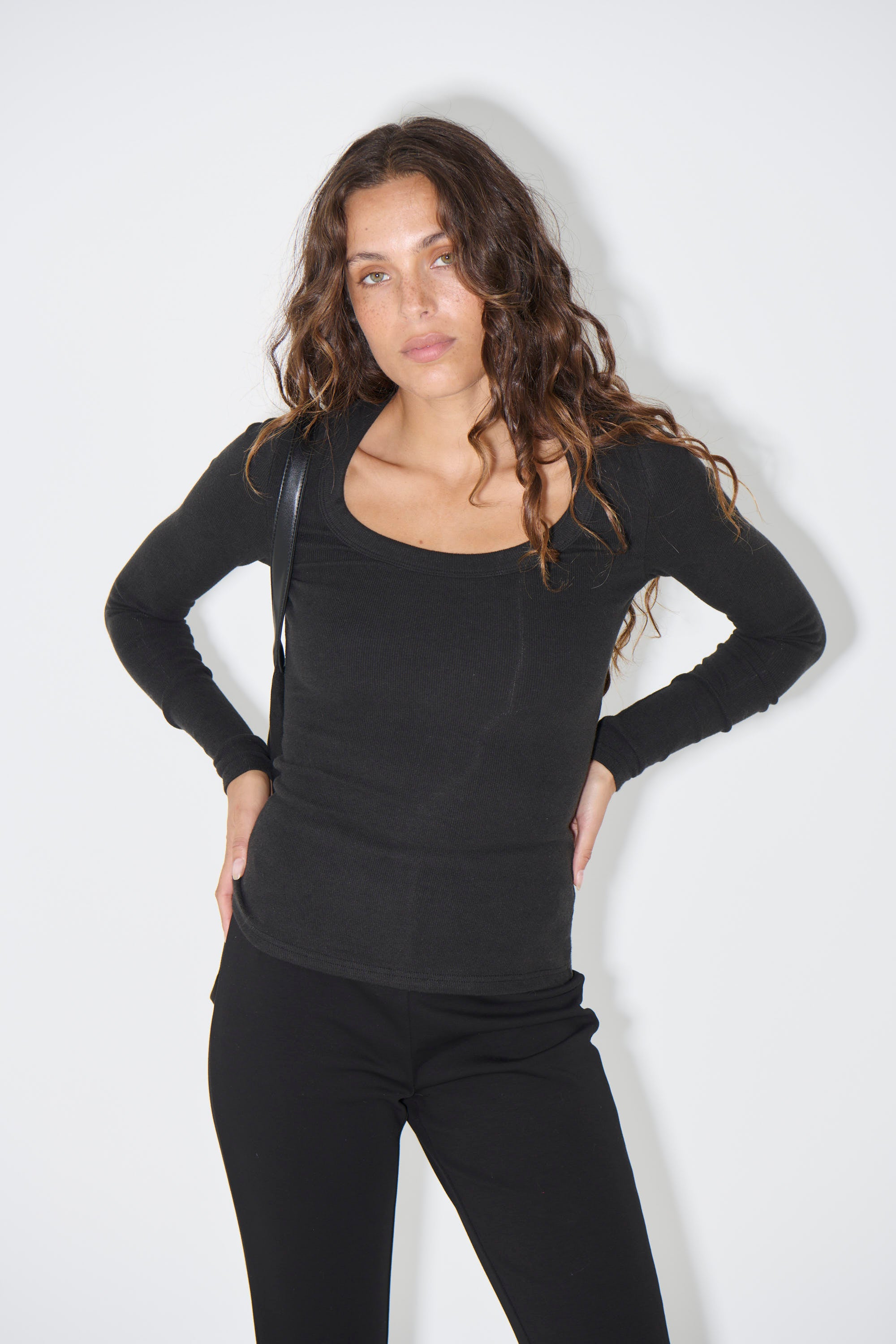 Giselle Long Sleeve Black
