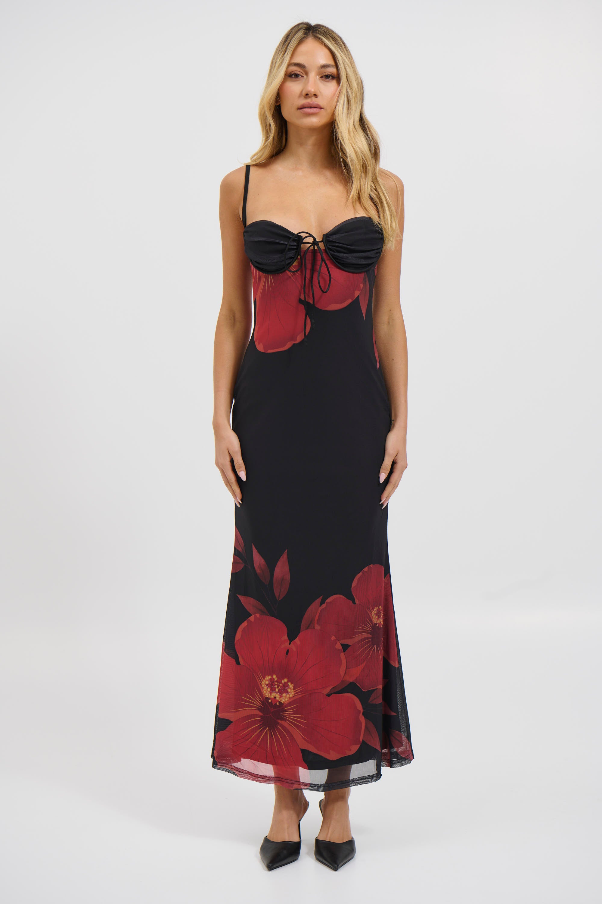 Benni Midi Dress Black - FINAL SALE