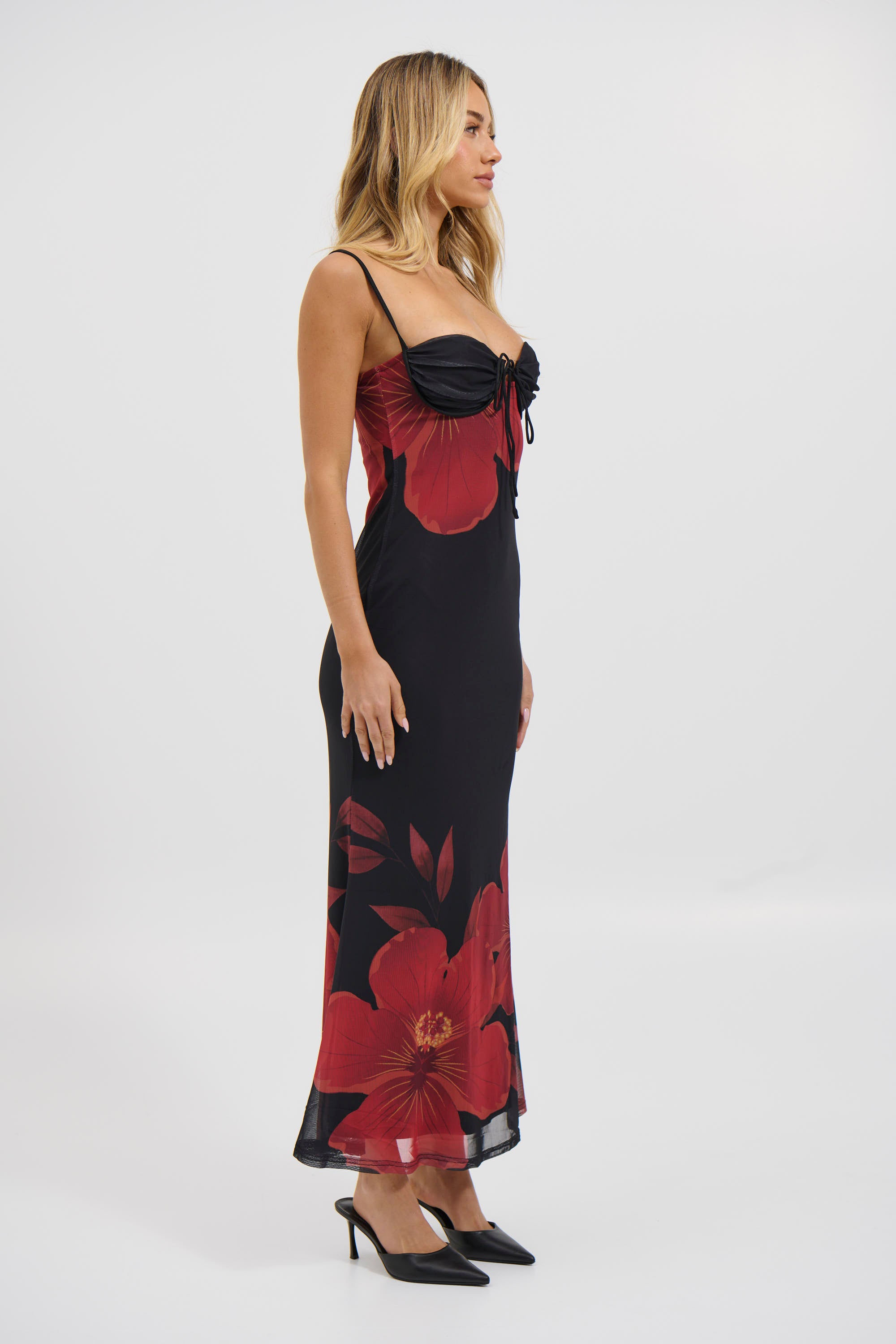 Benni Midi Dress Black - FINAL SALE