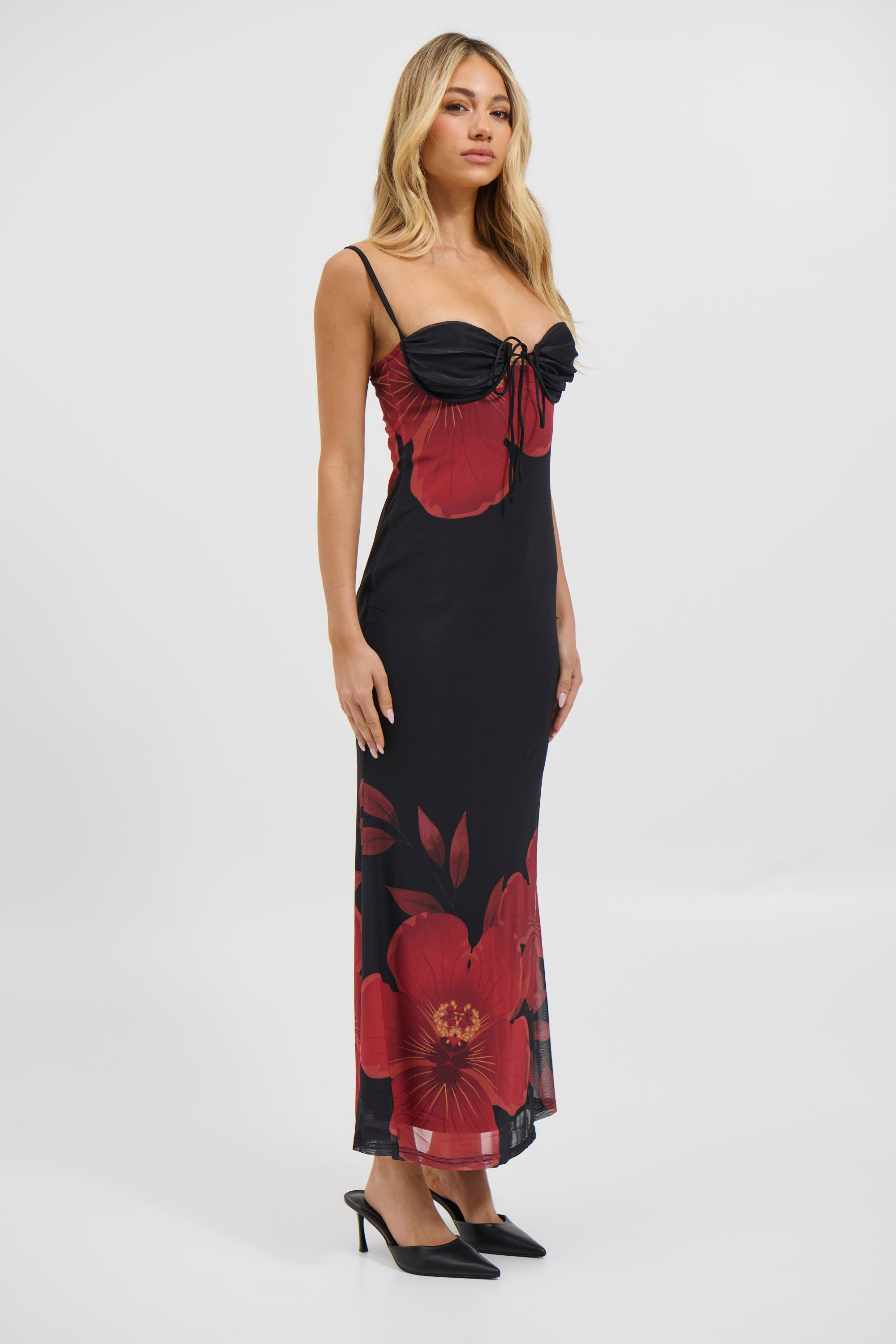 Benni Midi Dress Black - FINAL SALE