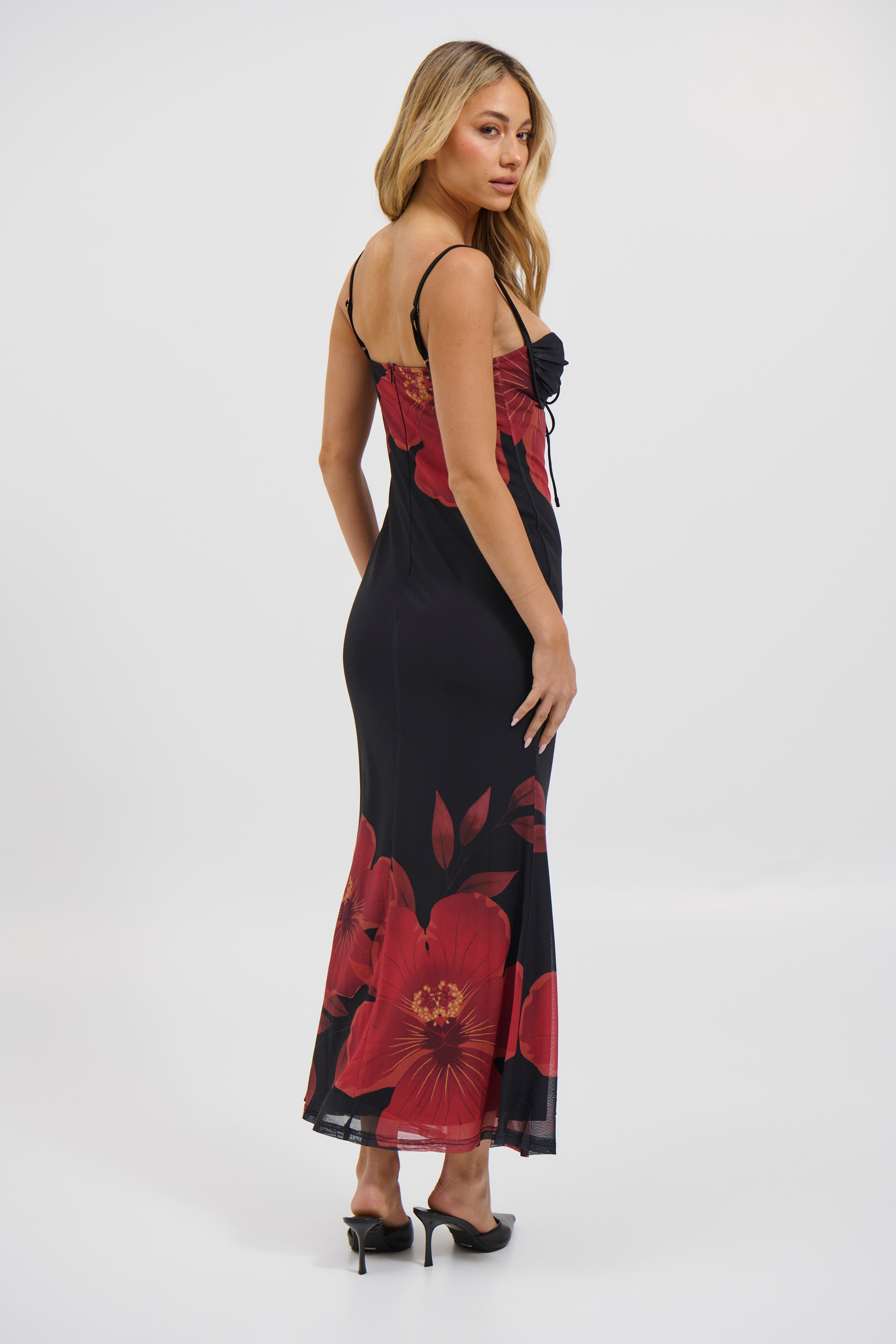 Benni Midi Dress Black - FINAL SALE