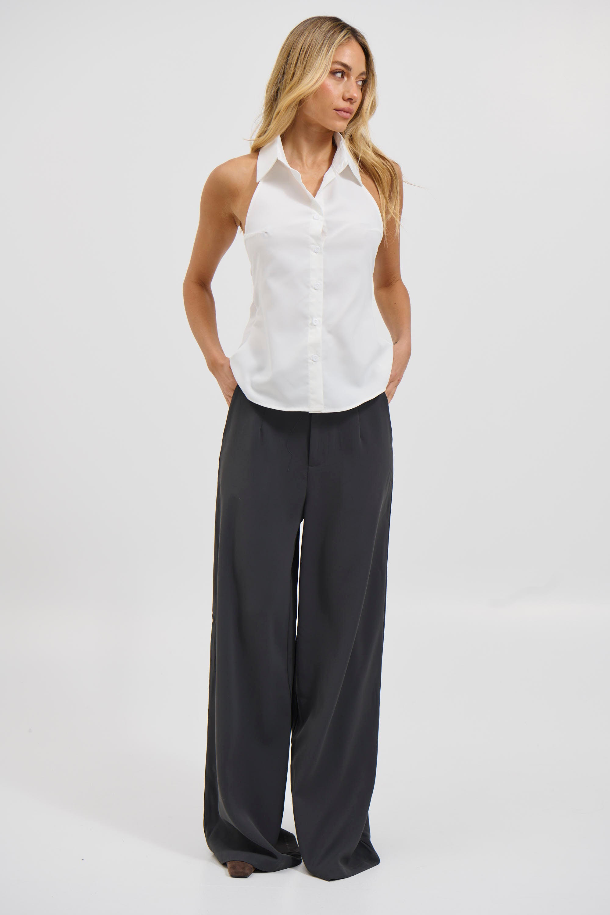 Allegra Top White - FINAL SALE
