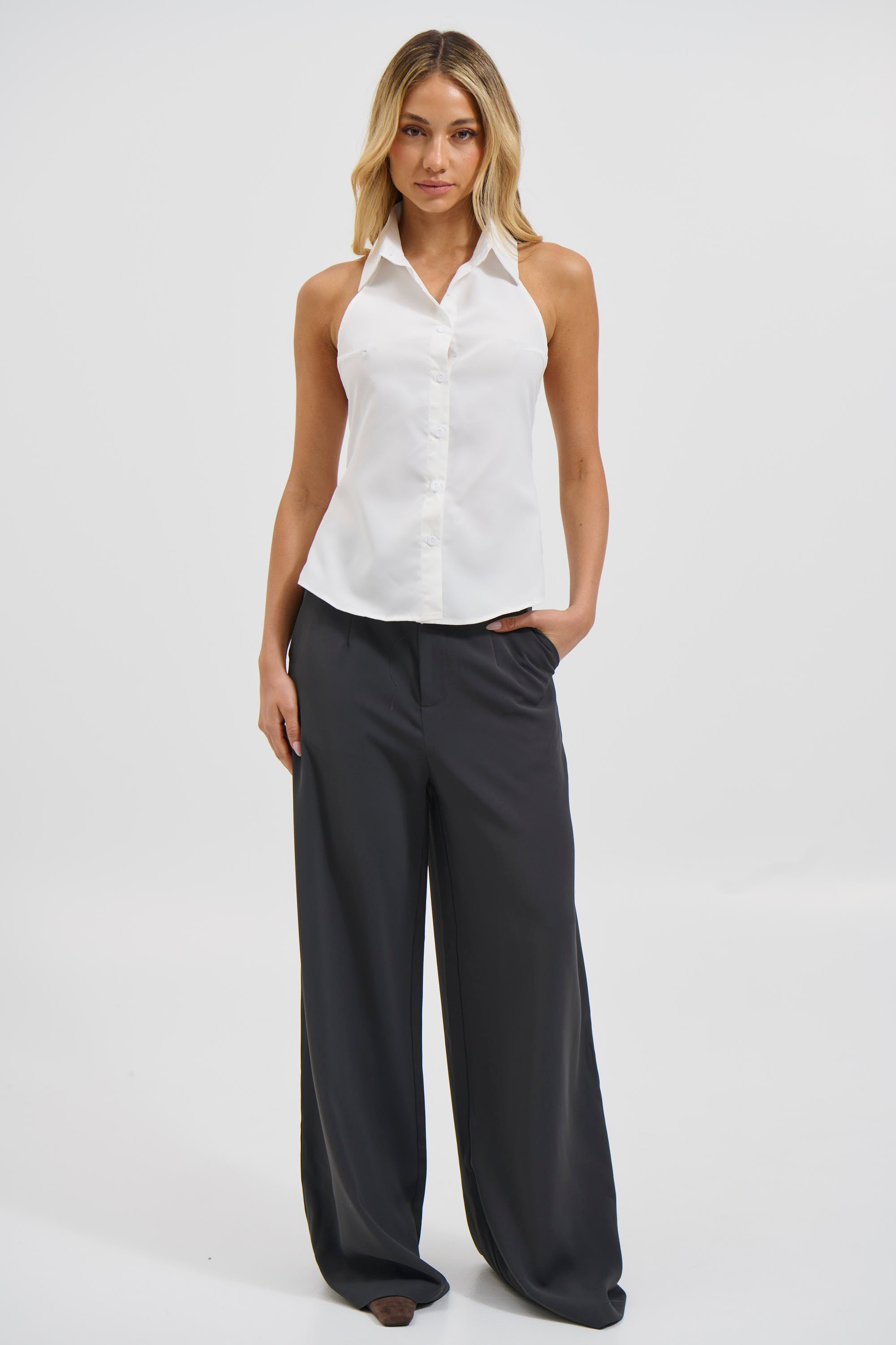 Allegra Top White - FINAL SALE