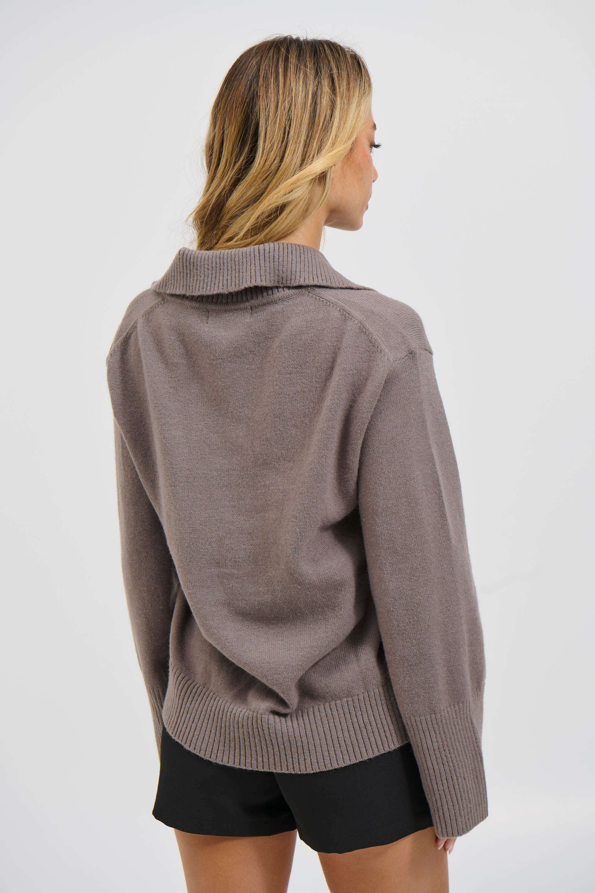 Aviva Knit Mocha - FINAL SALE