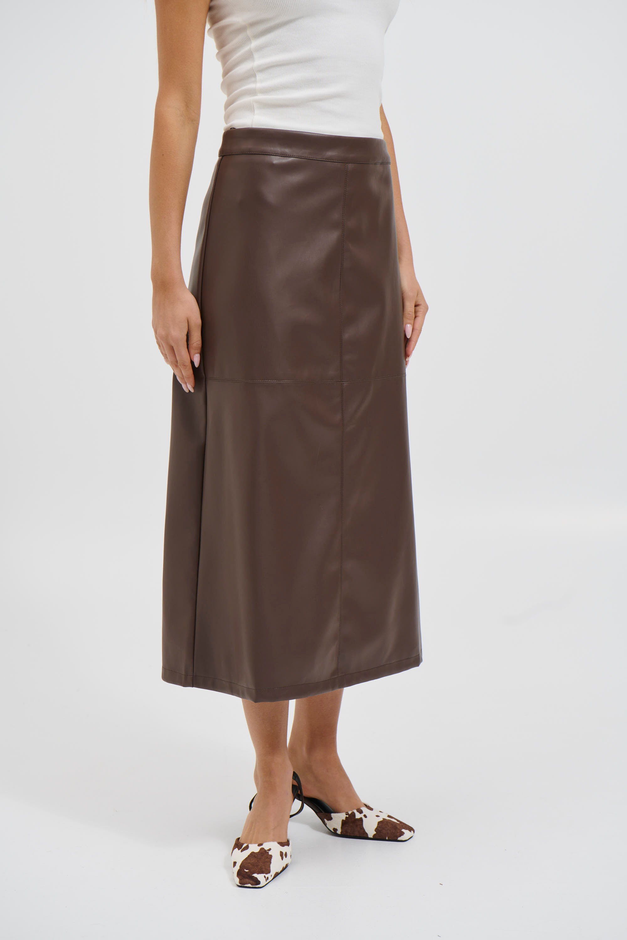 Lynda Skirt Chocolate