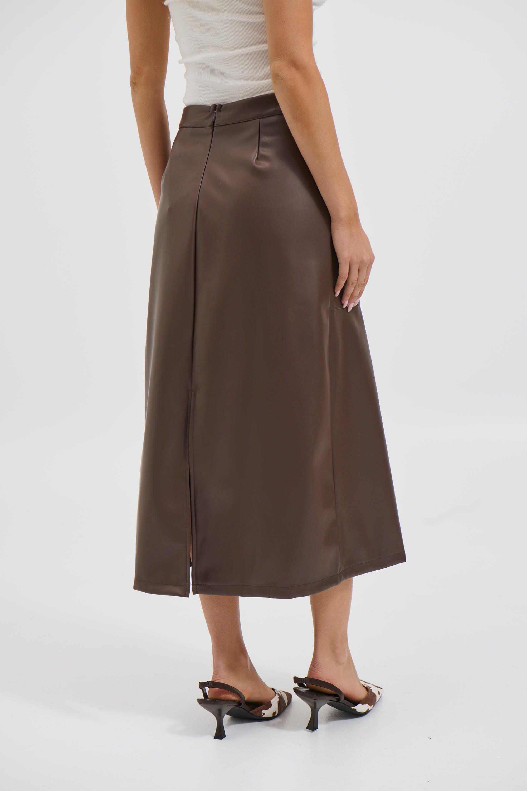 Lynda Skirt Chocolate