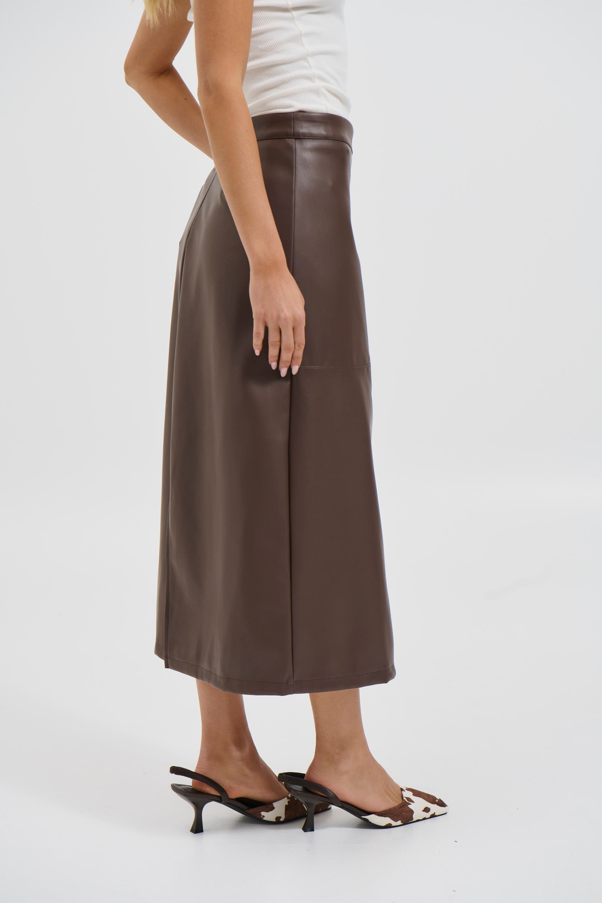 Lynda Skirt Chocolate