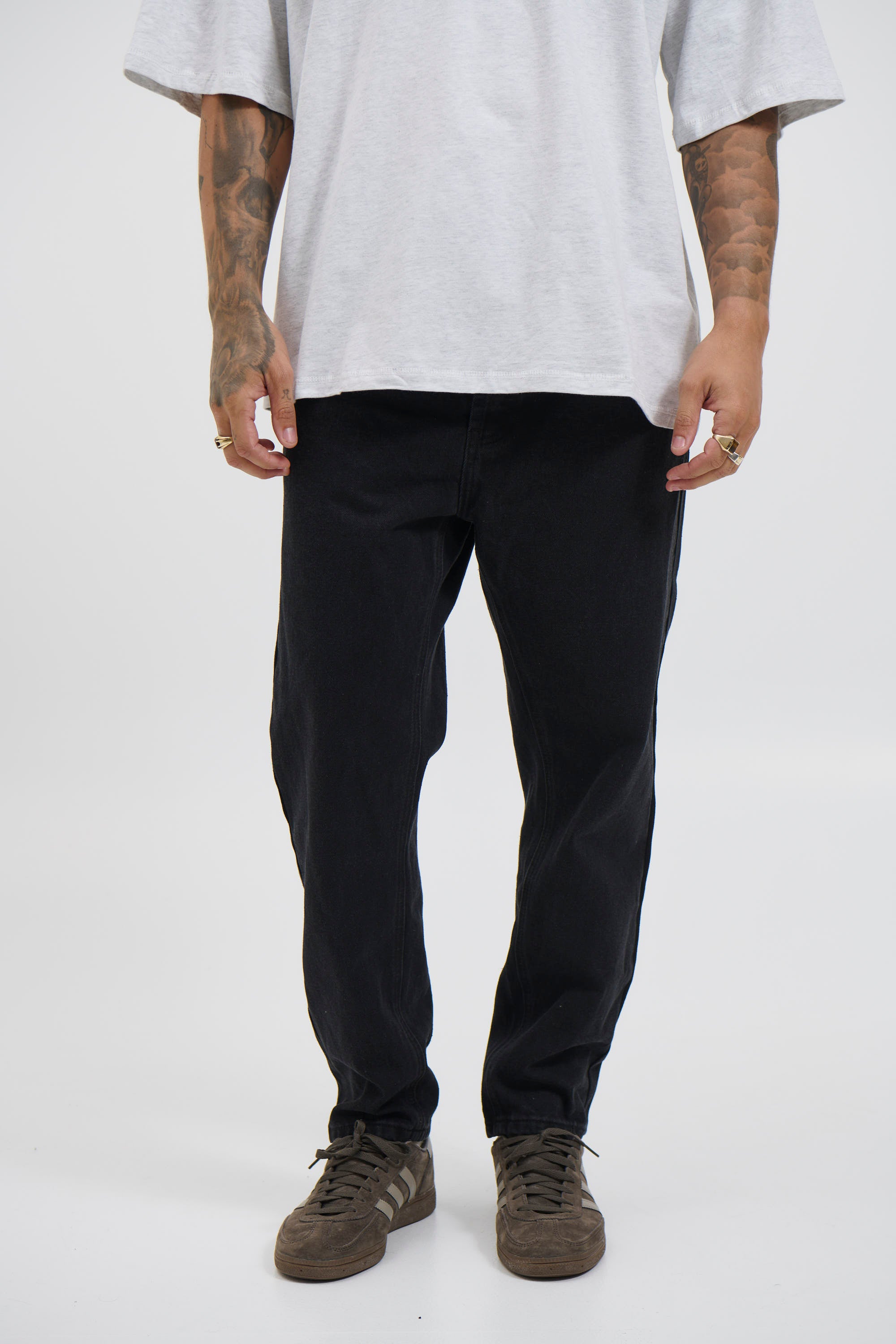 Miles Straight Leg Denim Black
