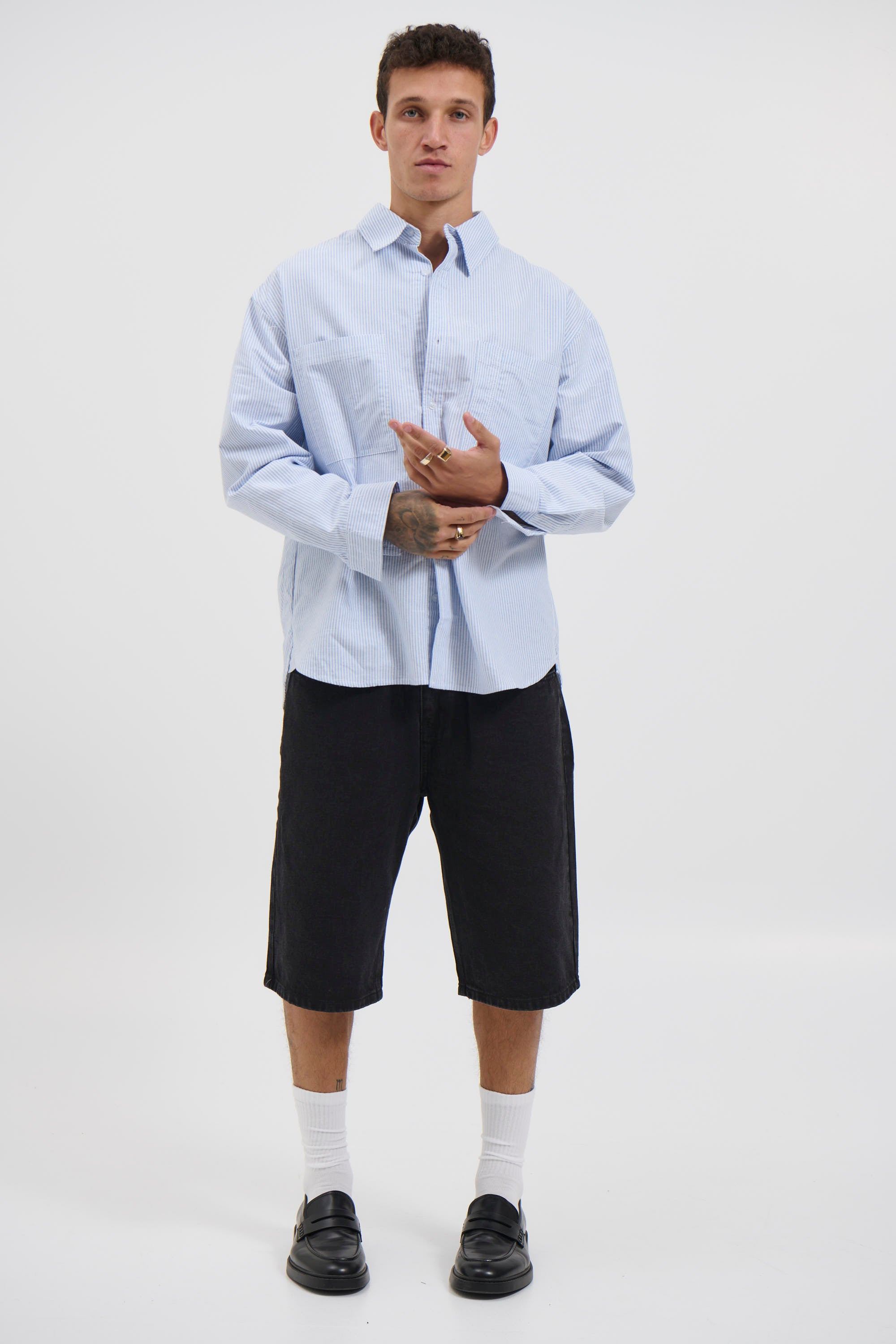 NTH Shirt Stripe Blue