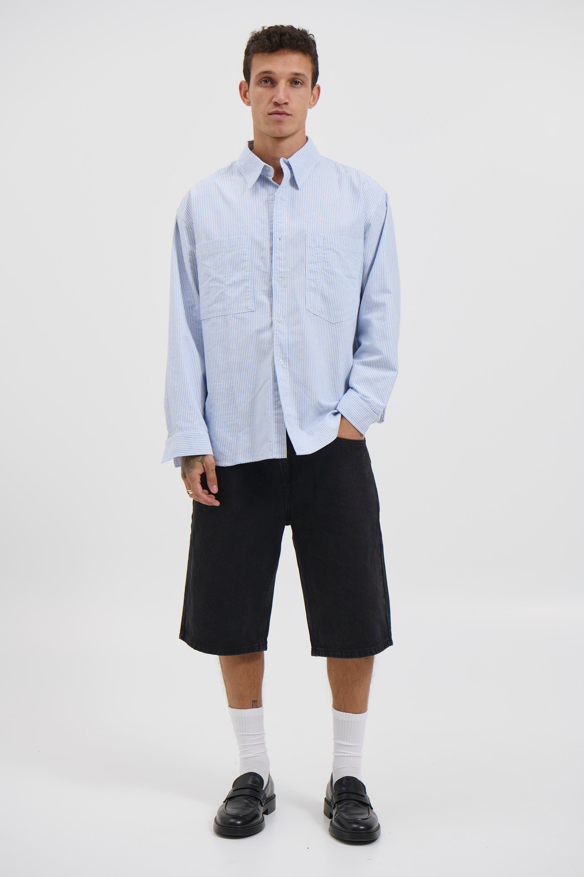 NTH Shirt Stripe Blue
