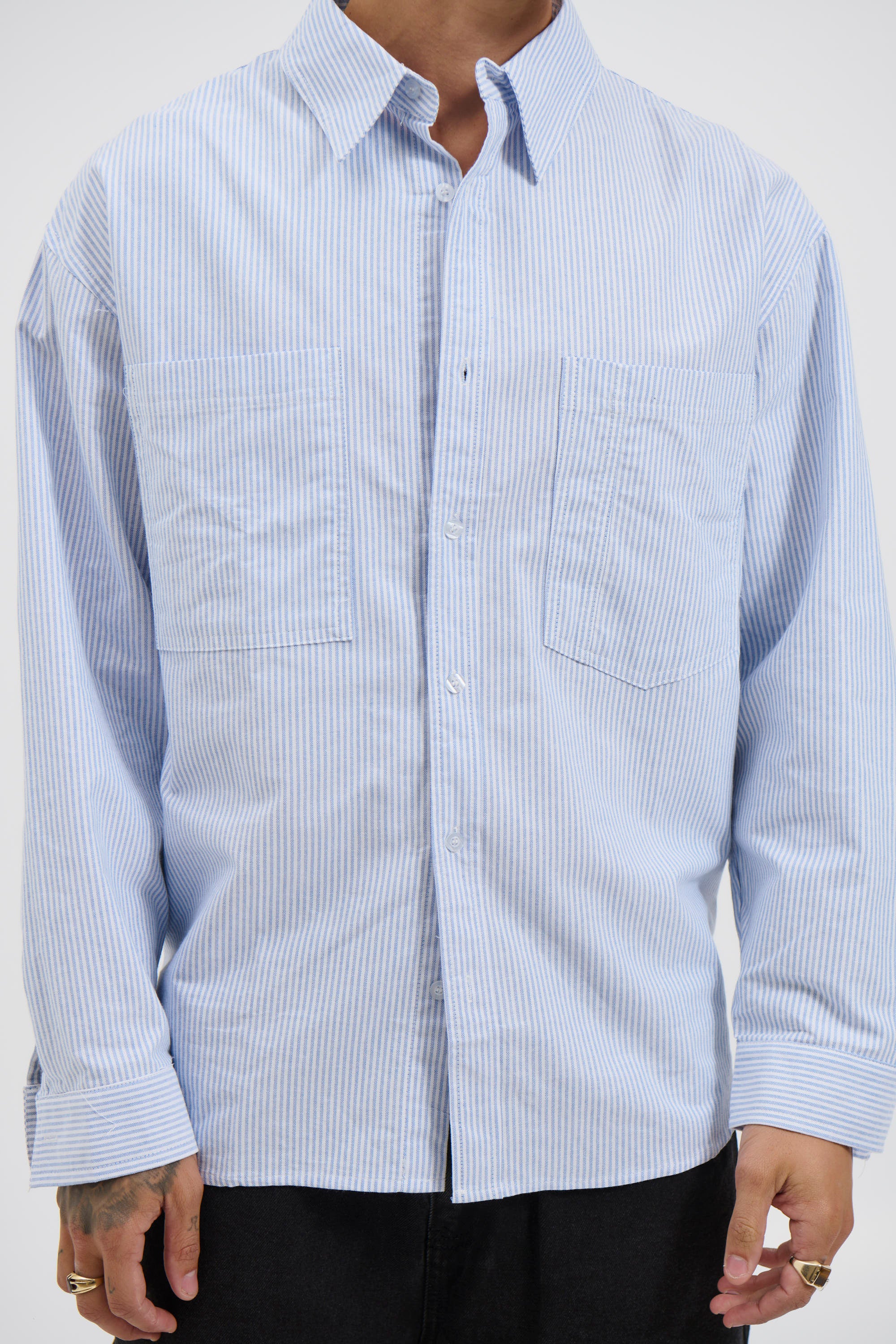 NTH Shirt Stripe Blue