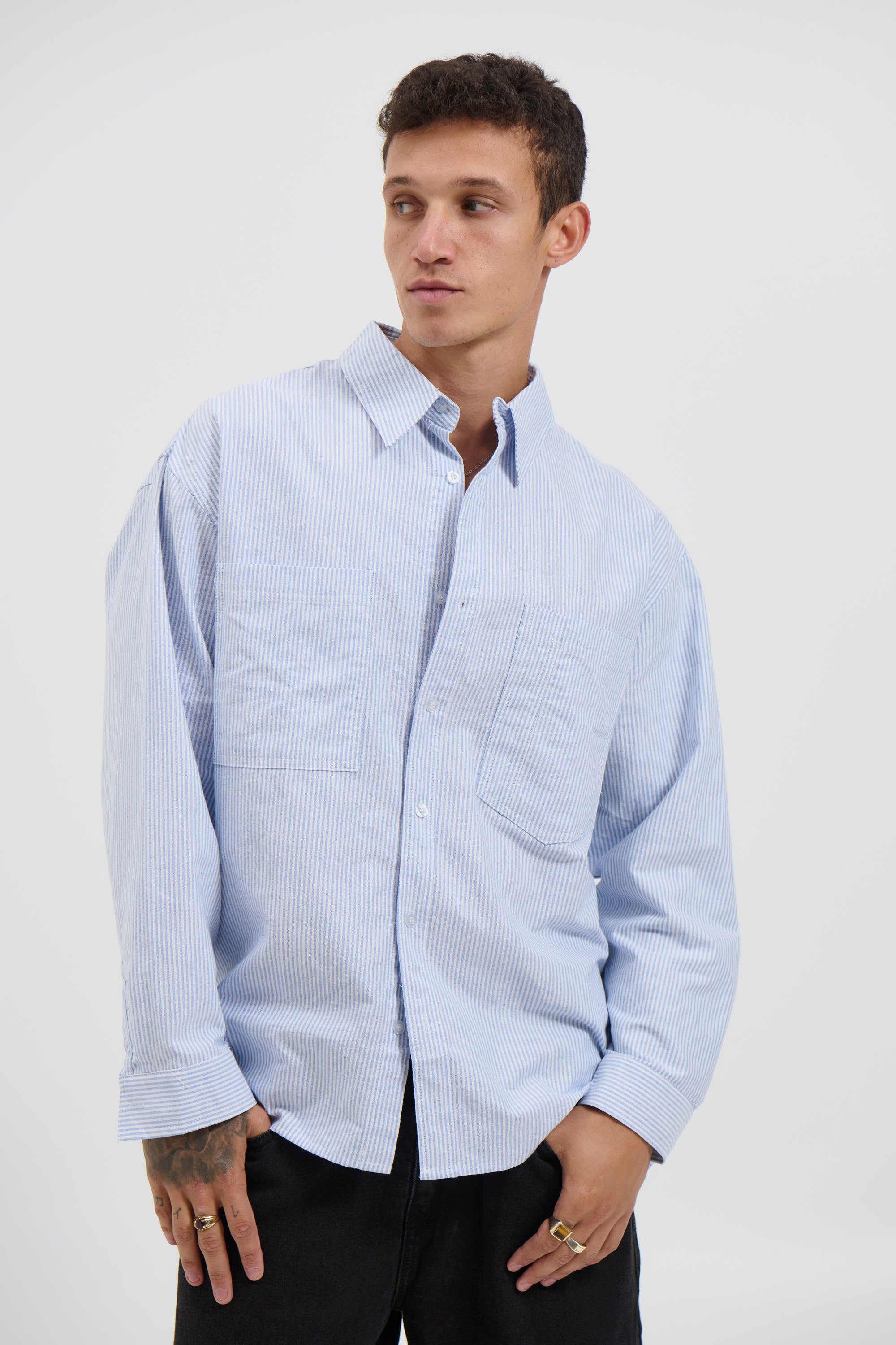 NTH Shirt Stripe Blue
