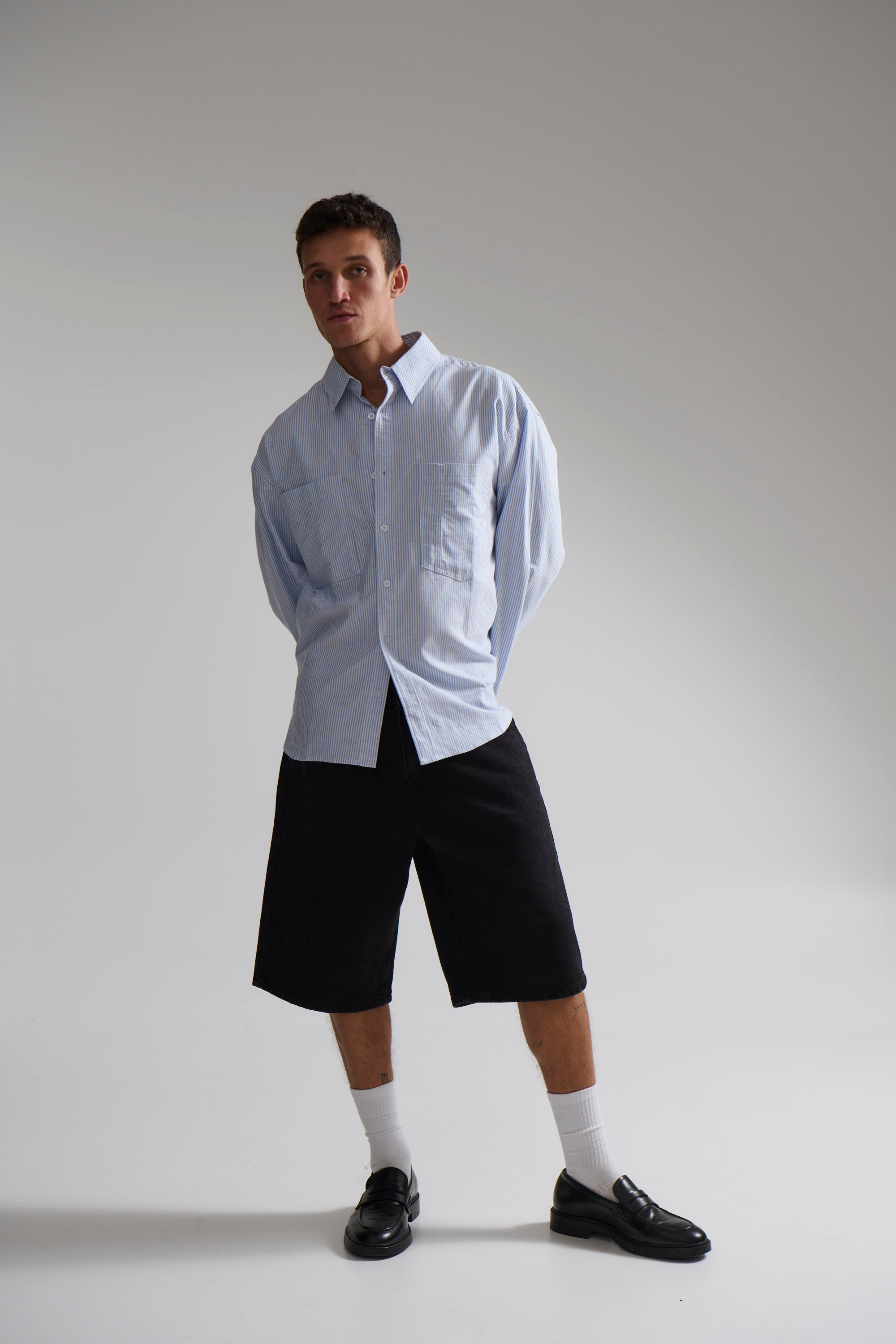 NTH Shirt Stripe Blue