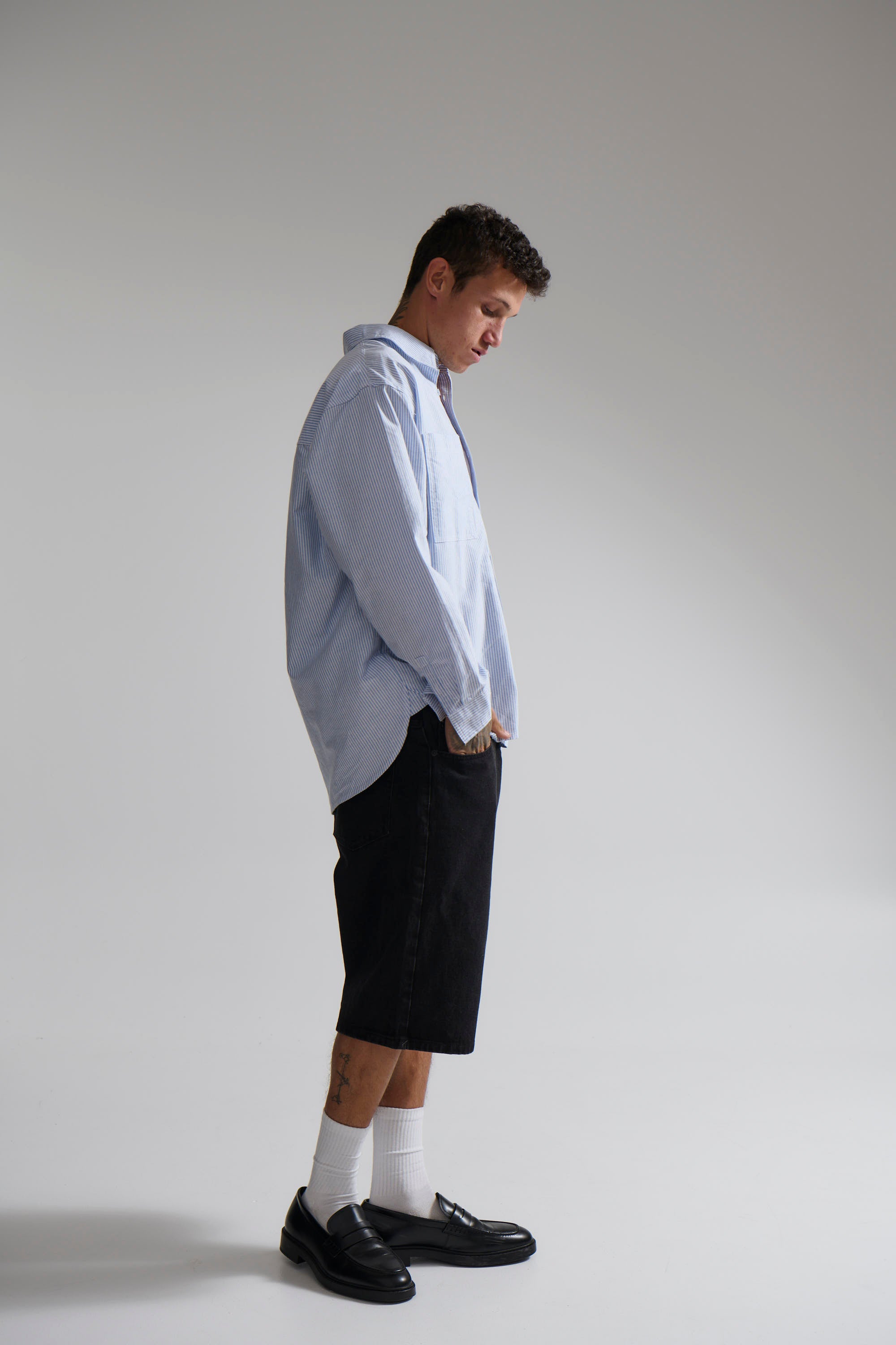 NTH Shirt Stripe Blue