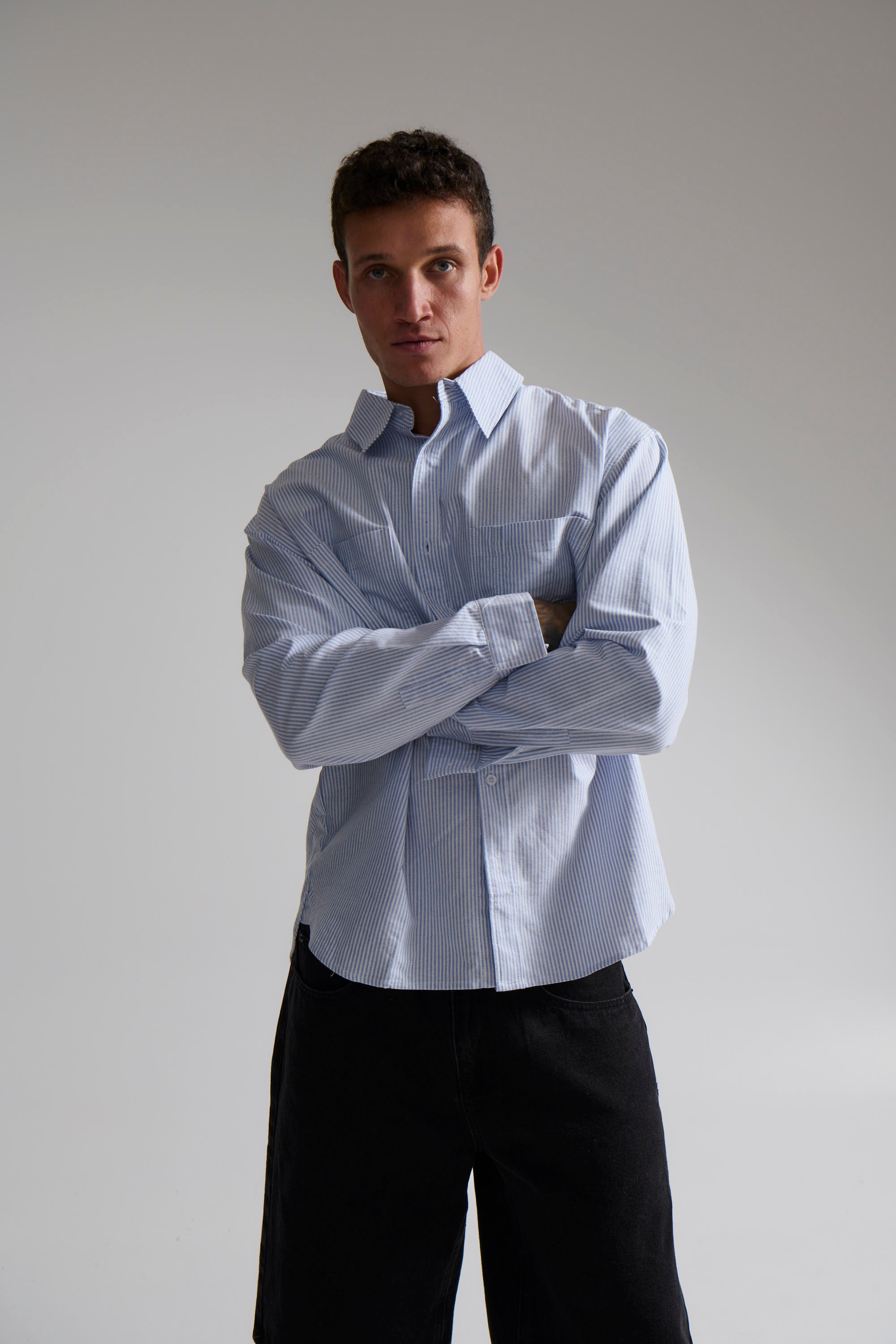 NTH Shirt Stripe Blue