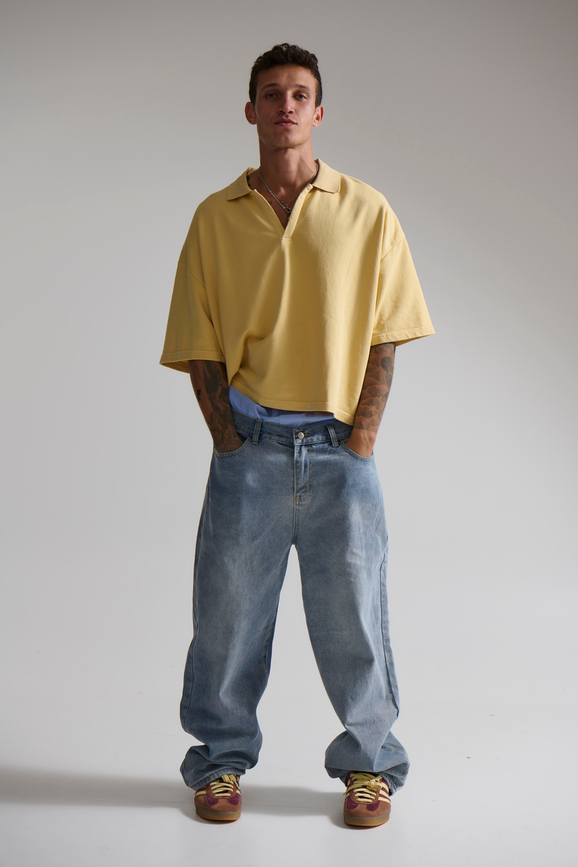 Slouch Denim Light Blue
