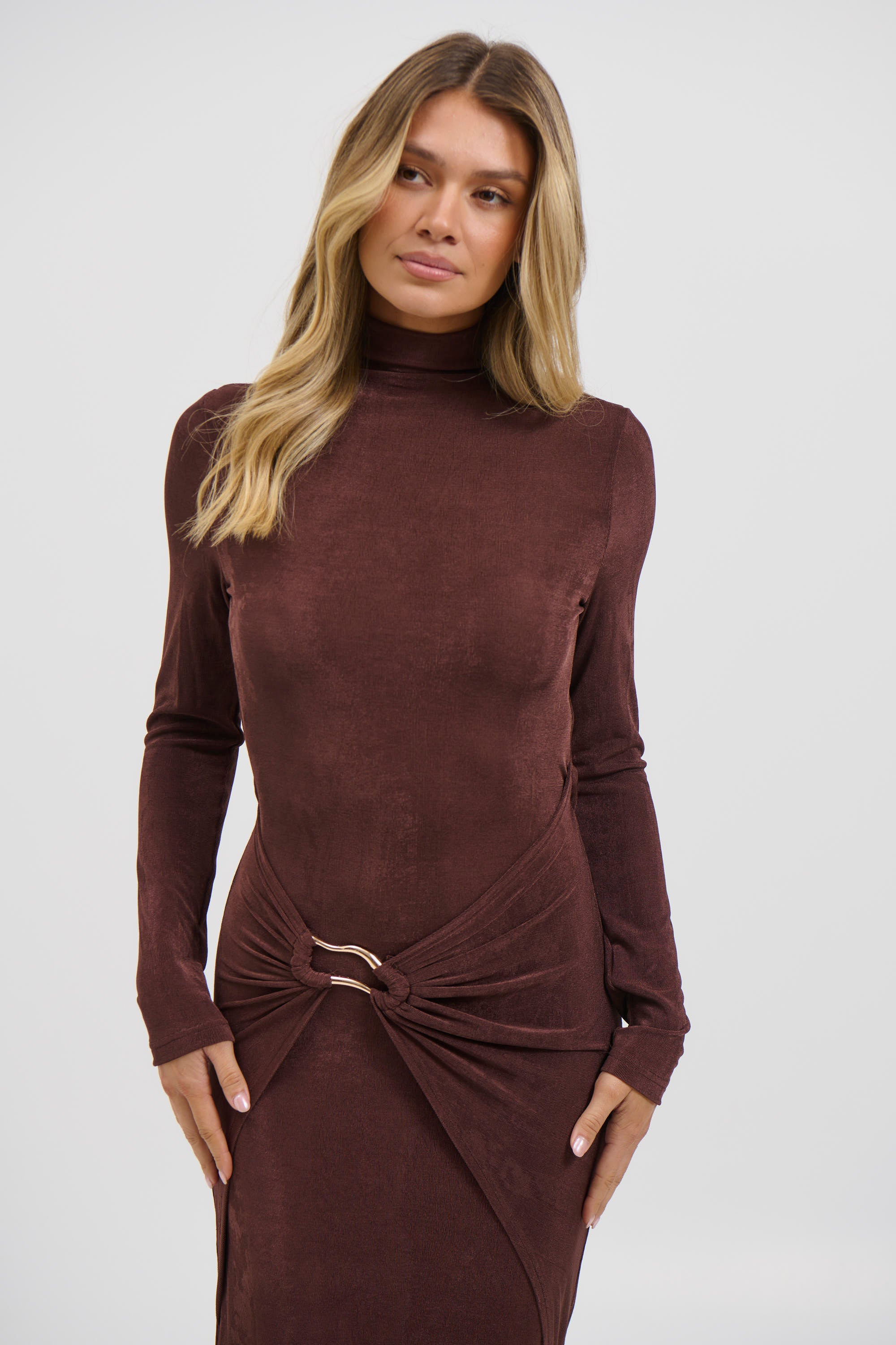 Muse Maxi Dress Chocolate