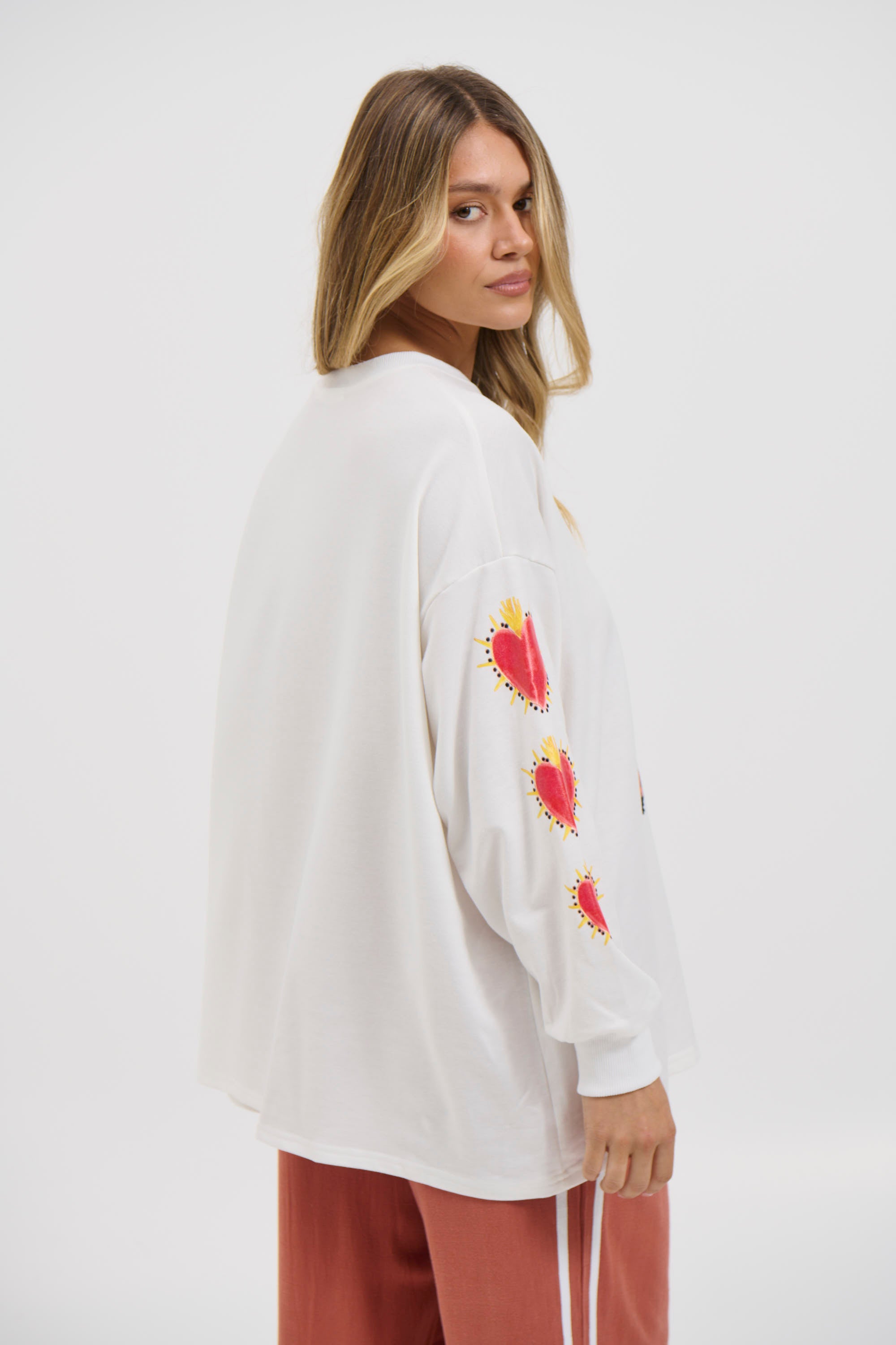 Twin Flame Top White