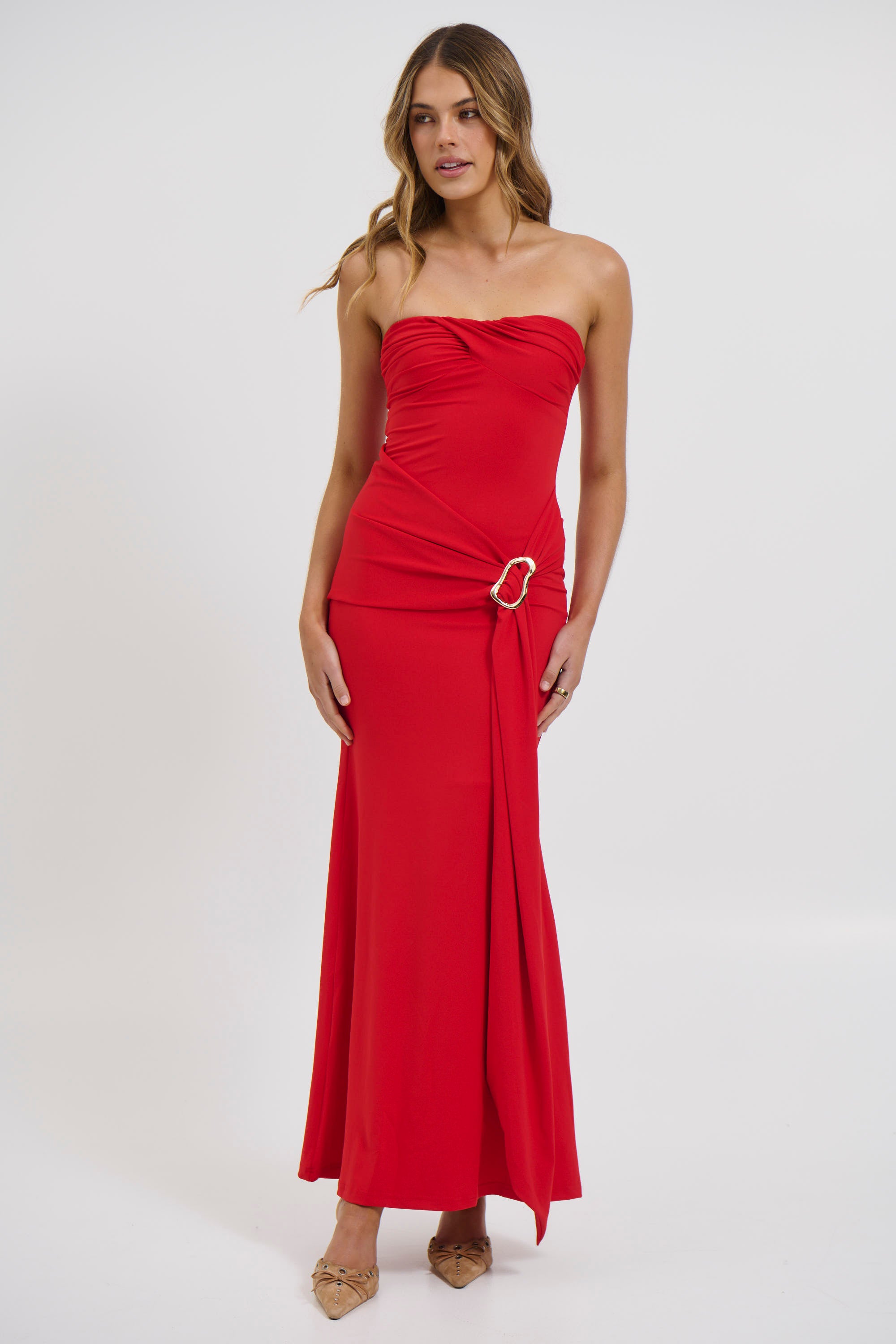 Kelly Maxi Dress Cherry