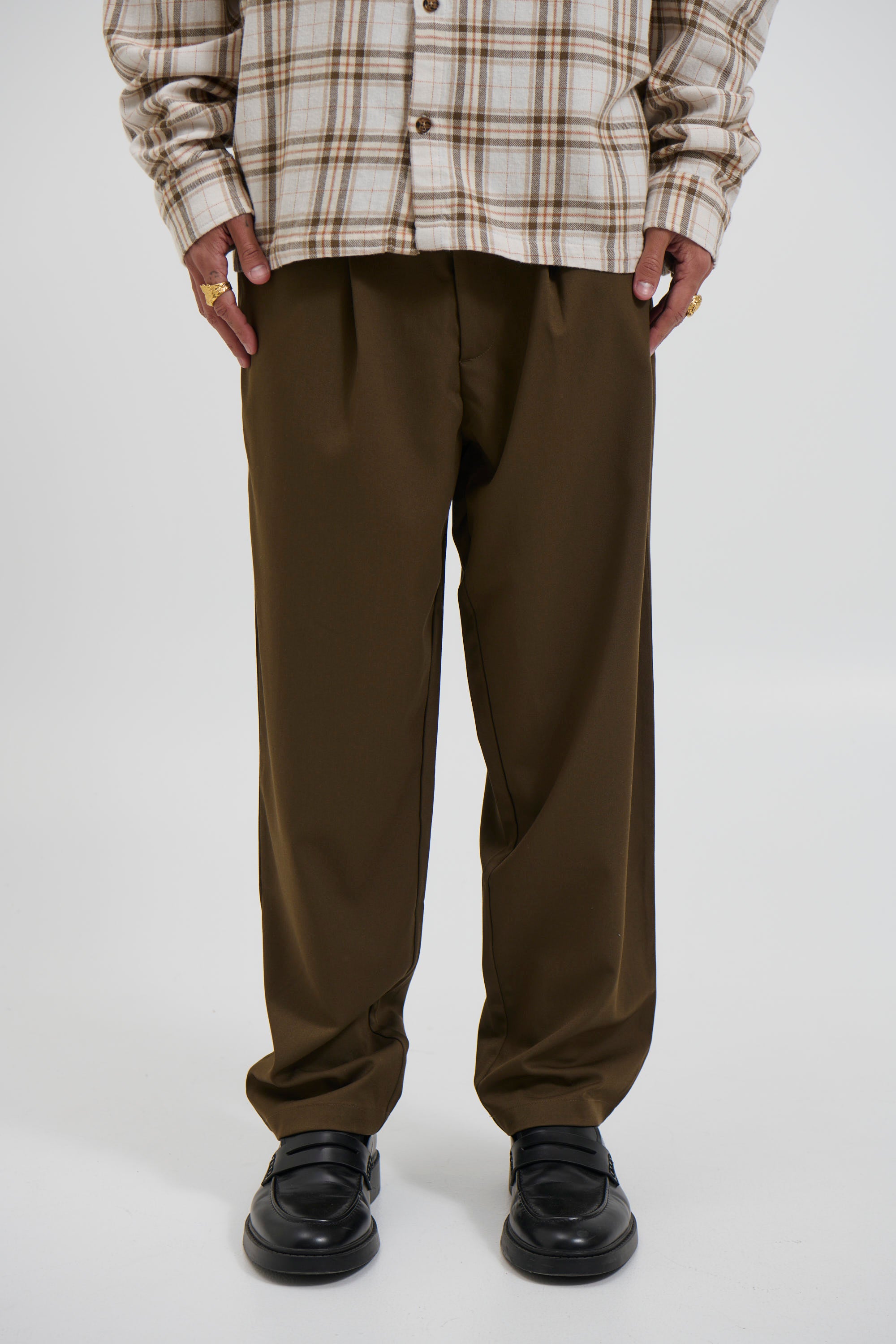 Luke Flow Pant Choc