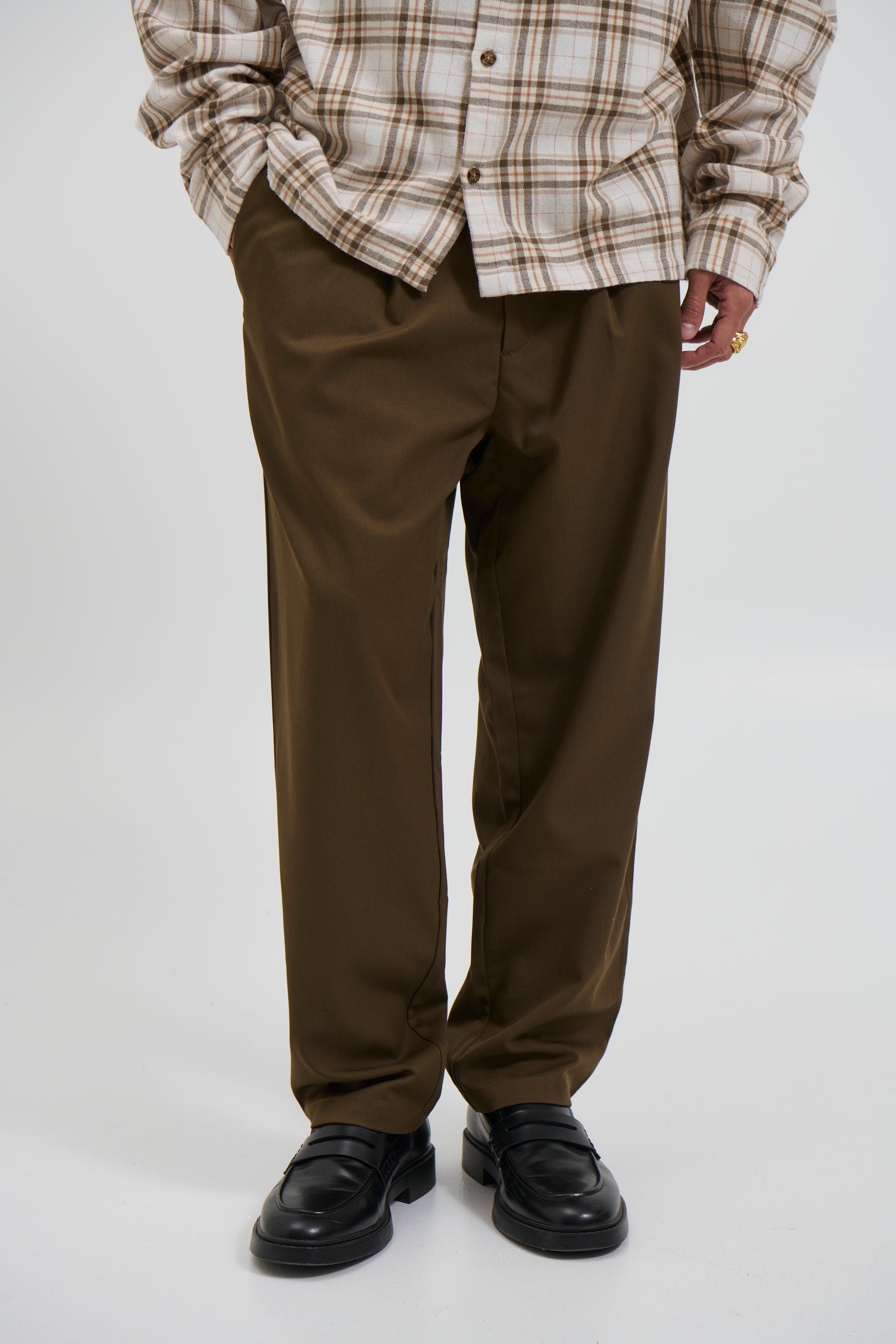 Luke Flow Pant Choc