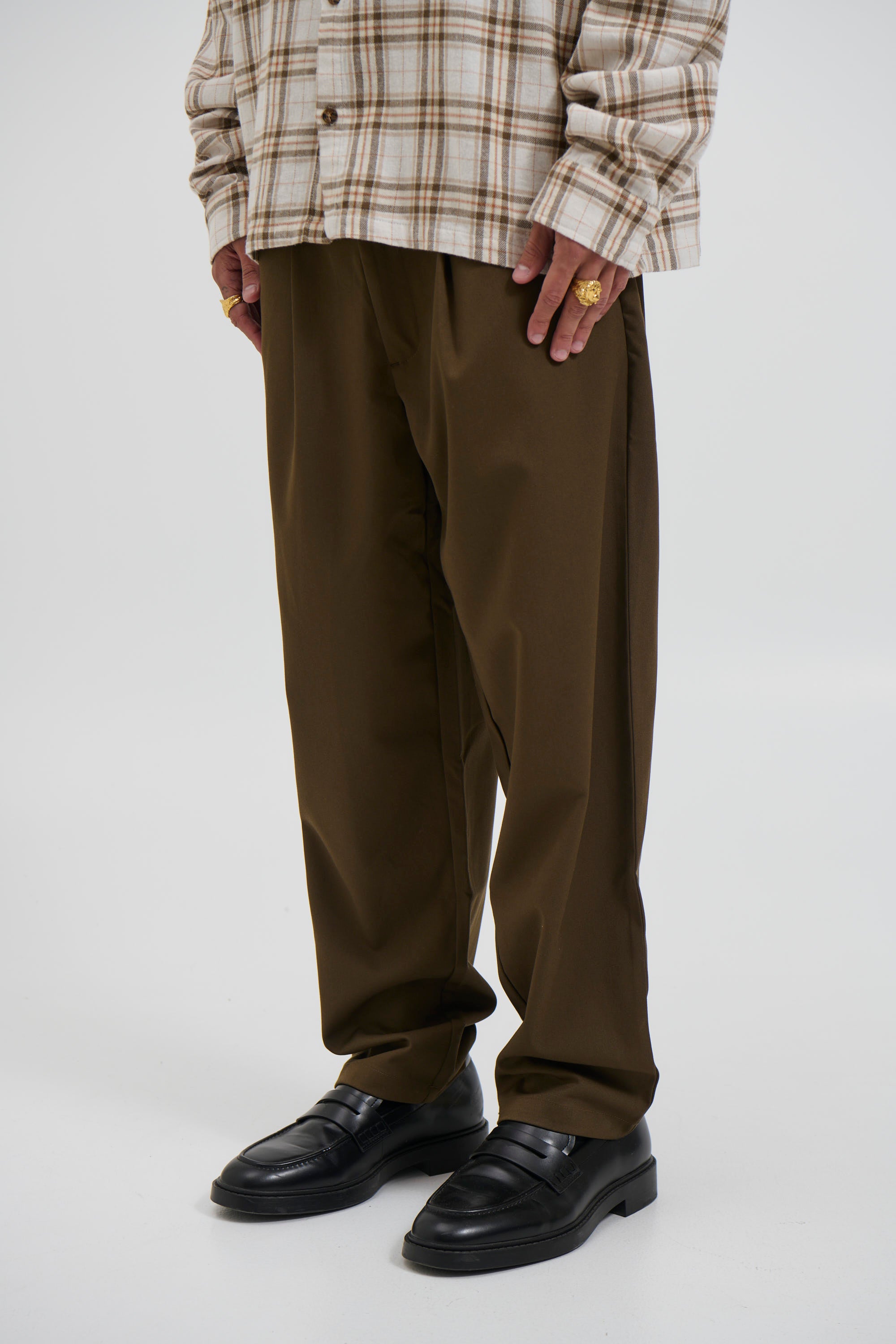 Luke Flow Pant Choc