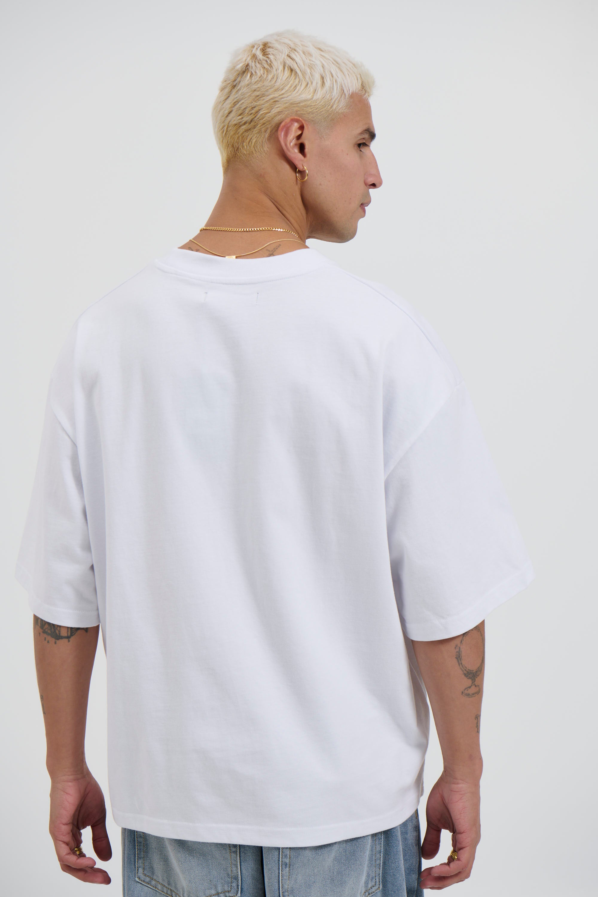 Emmett Box Tee White