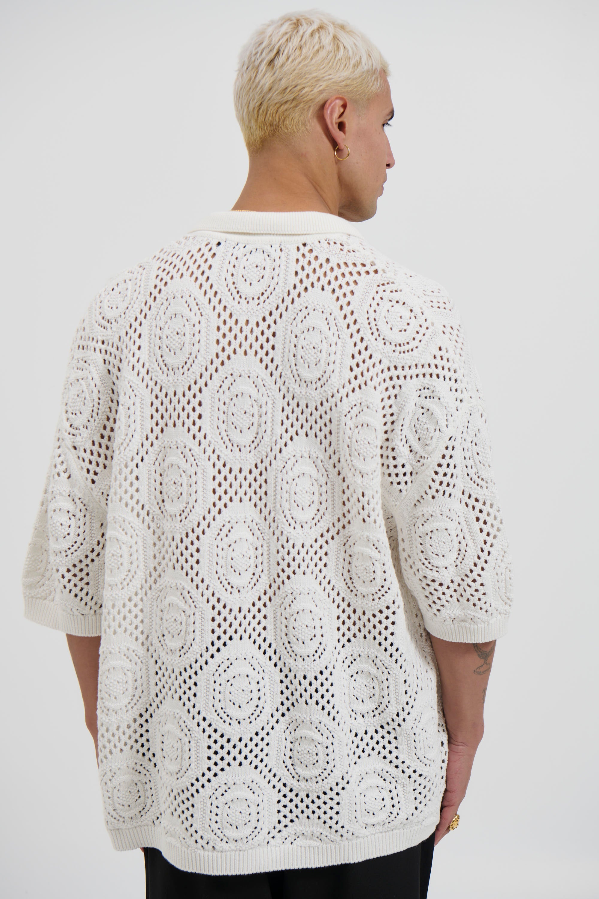 William Knit Shirt White