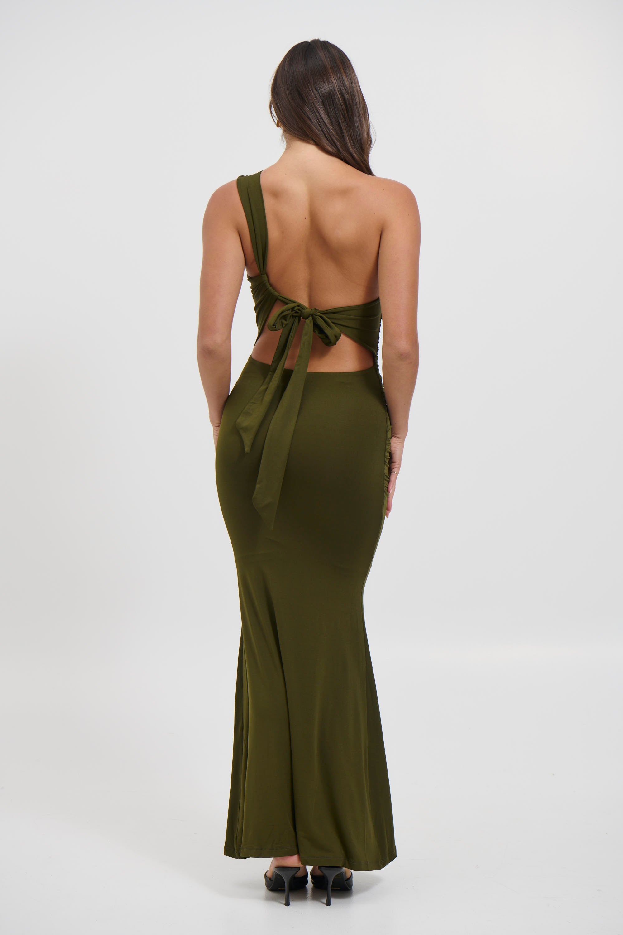 Kristina Maxi Dress Khaki
