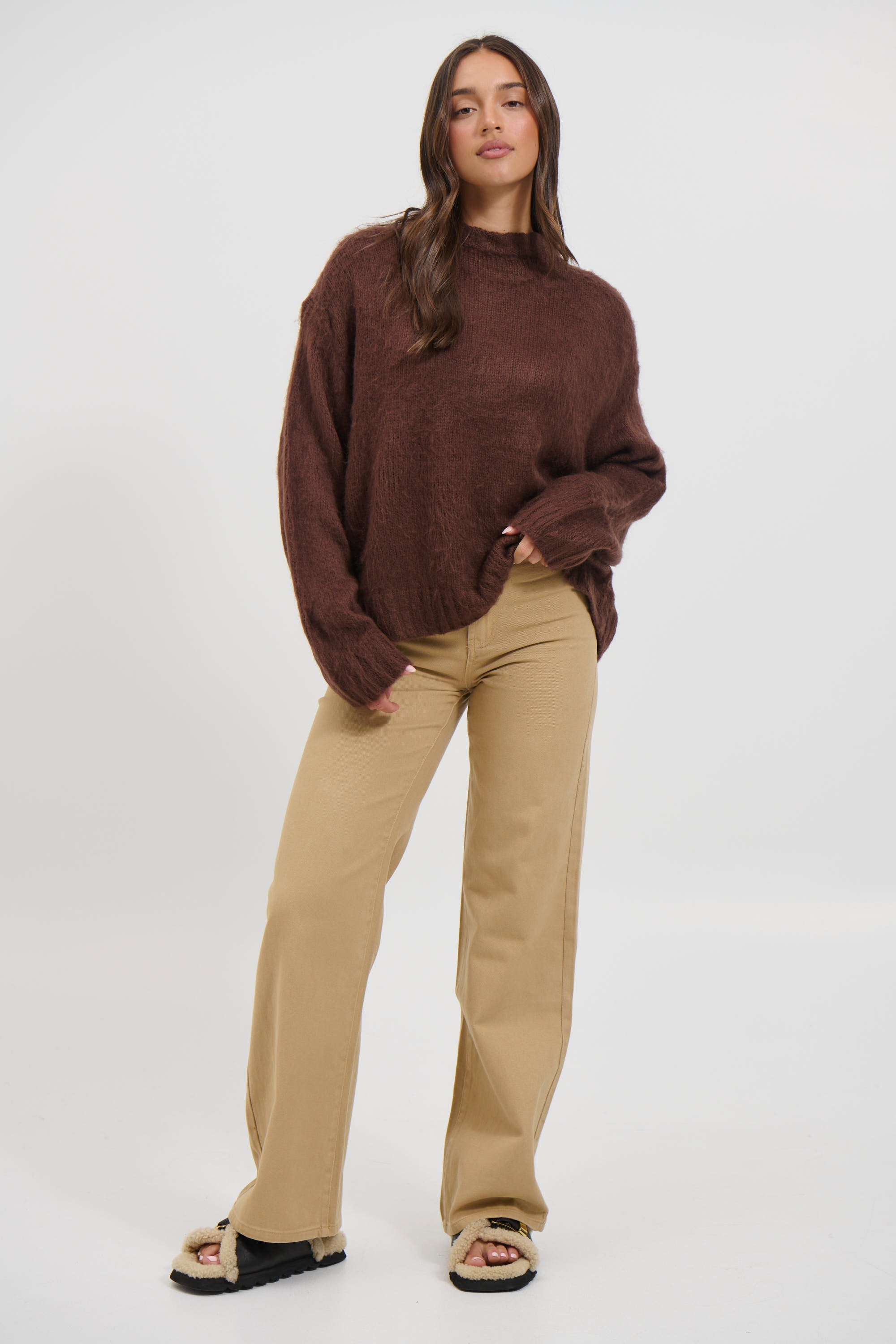 Rye Sweater Chocolate