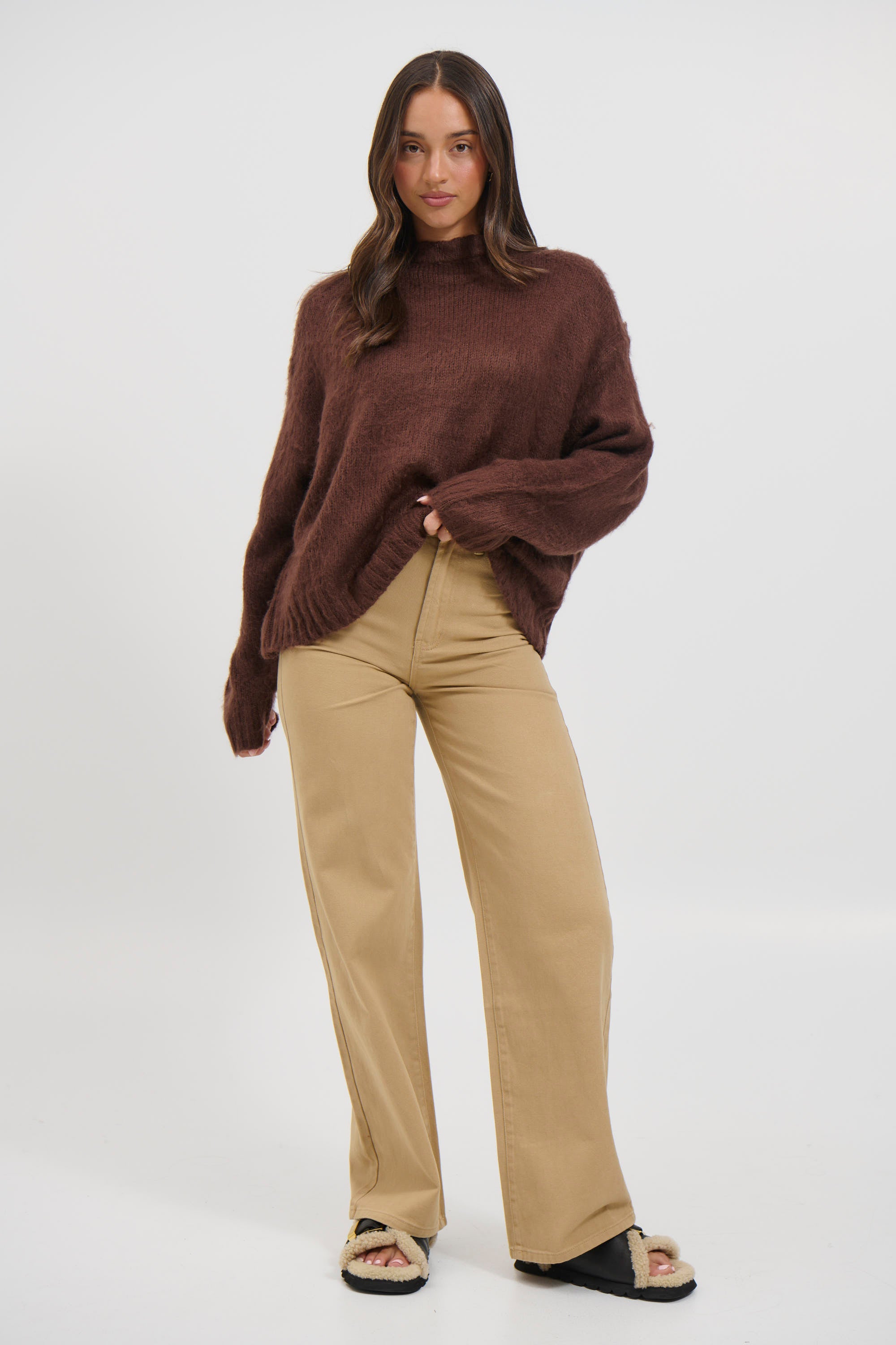 Rye Sweater Chocolate