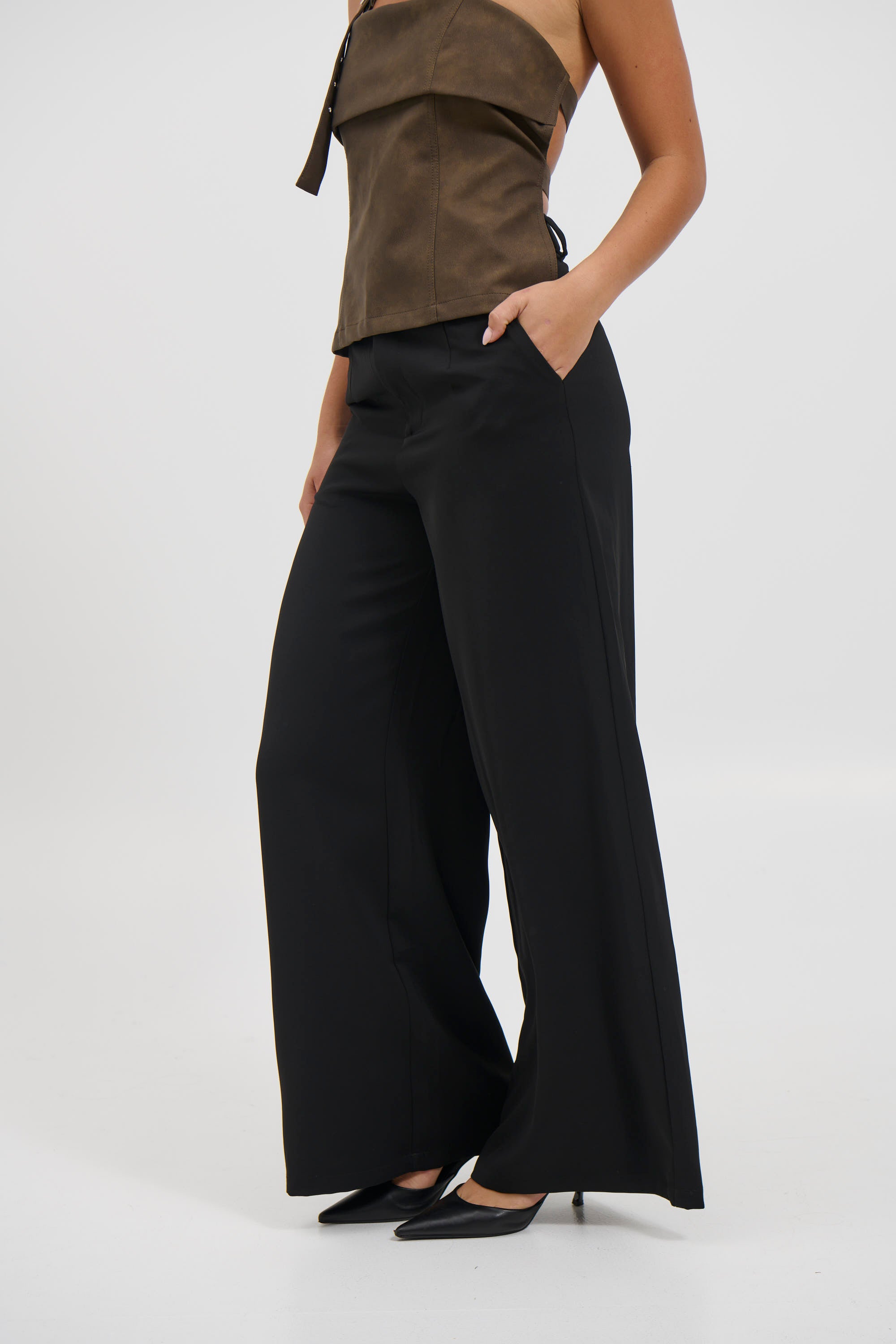 Sharna Pant Black