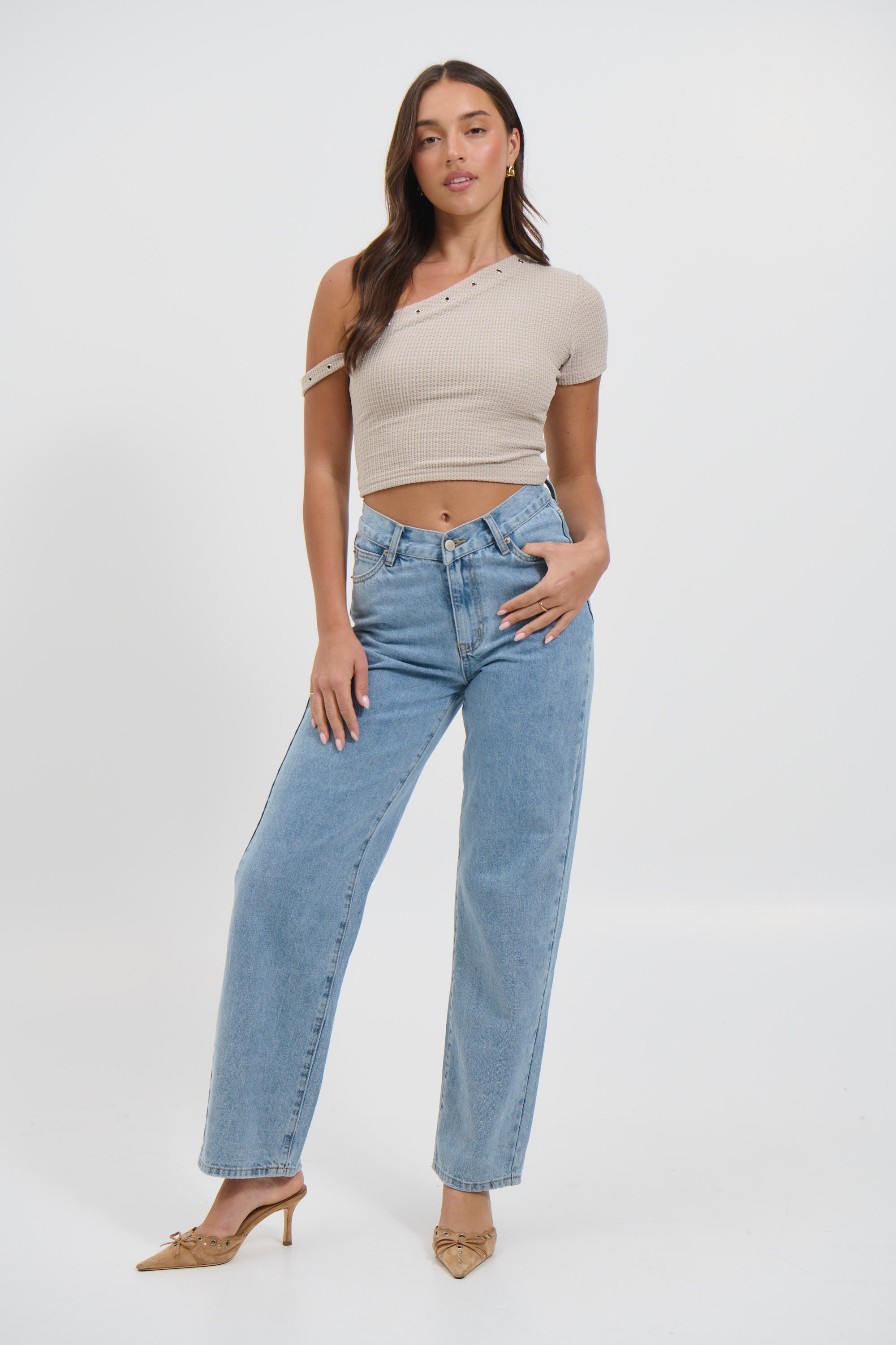 Alice Top Pebble