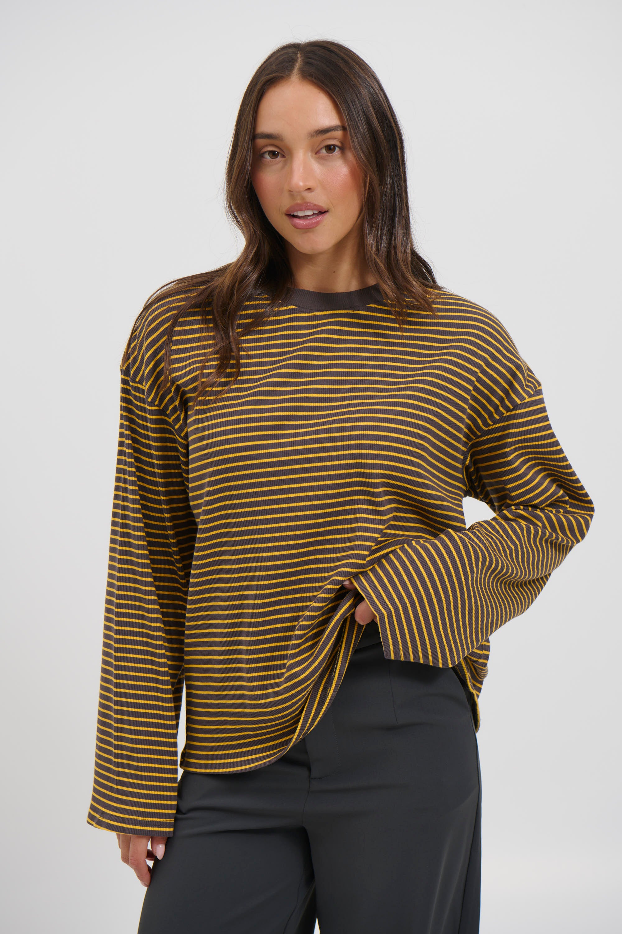 Georgie Long Sleeve Yellow