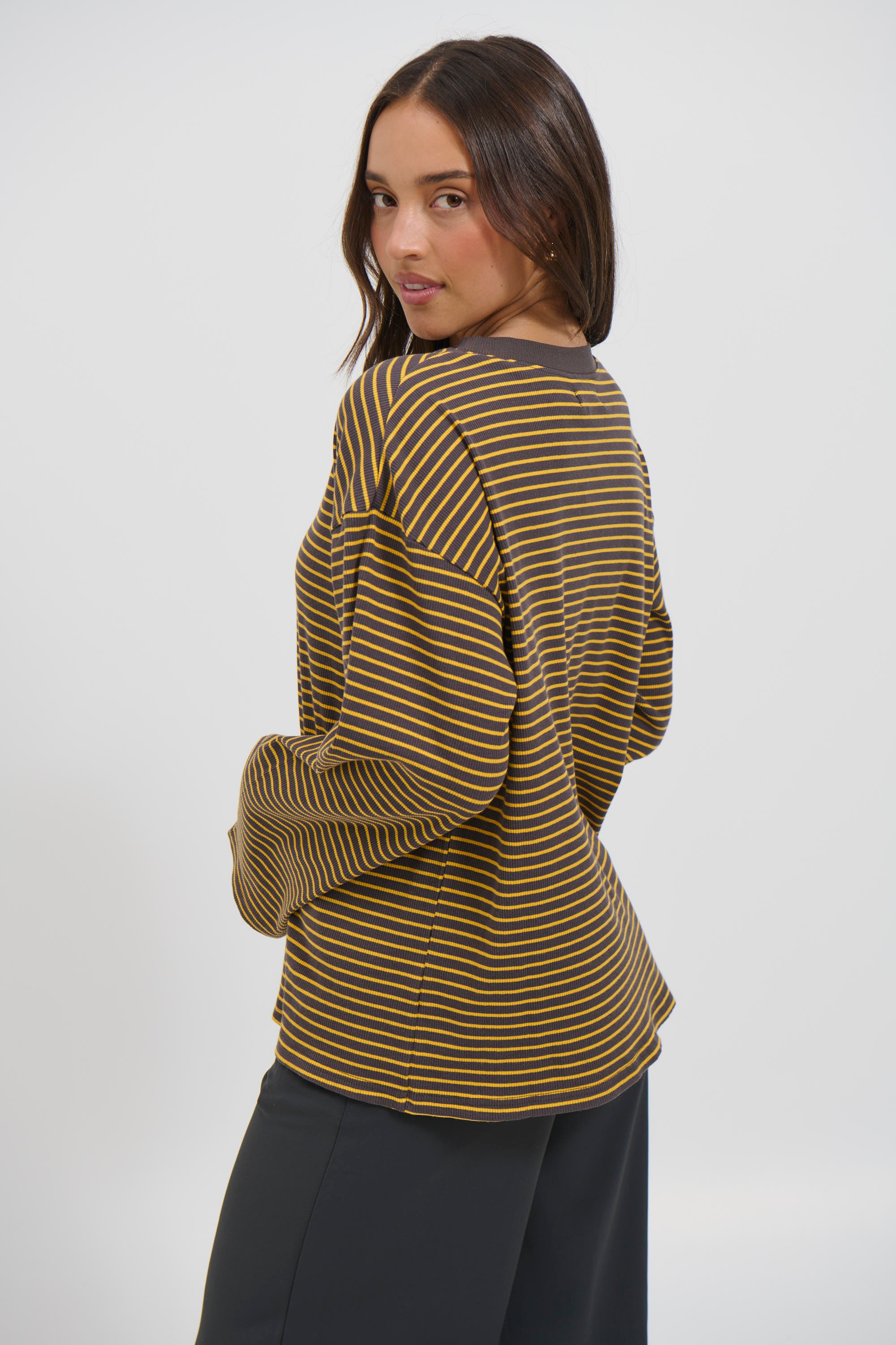 Georgie Long Sleeve Yellow