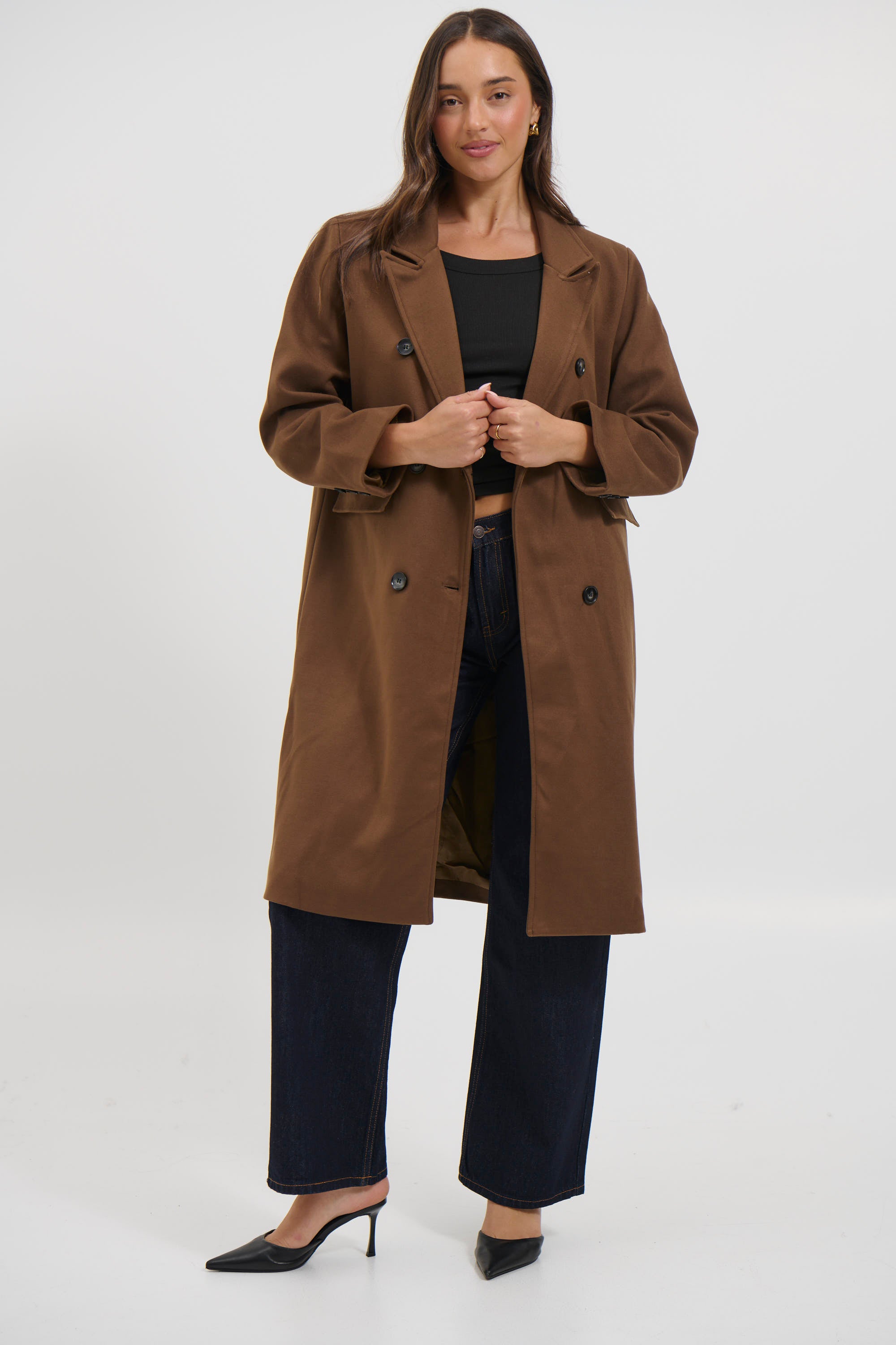 Valencia Coat Chocolate