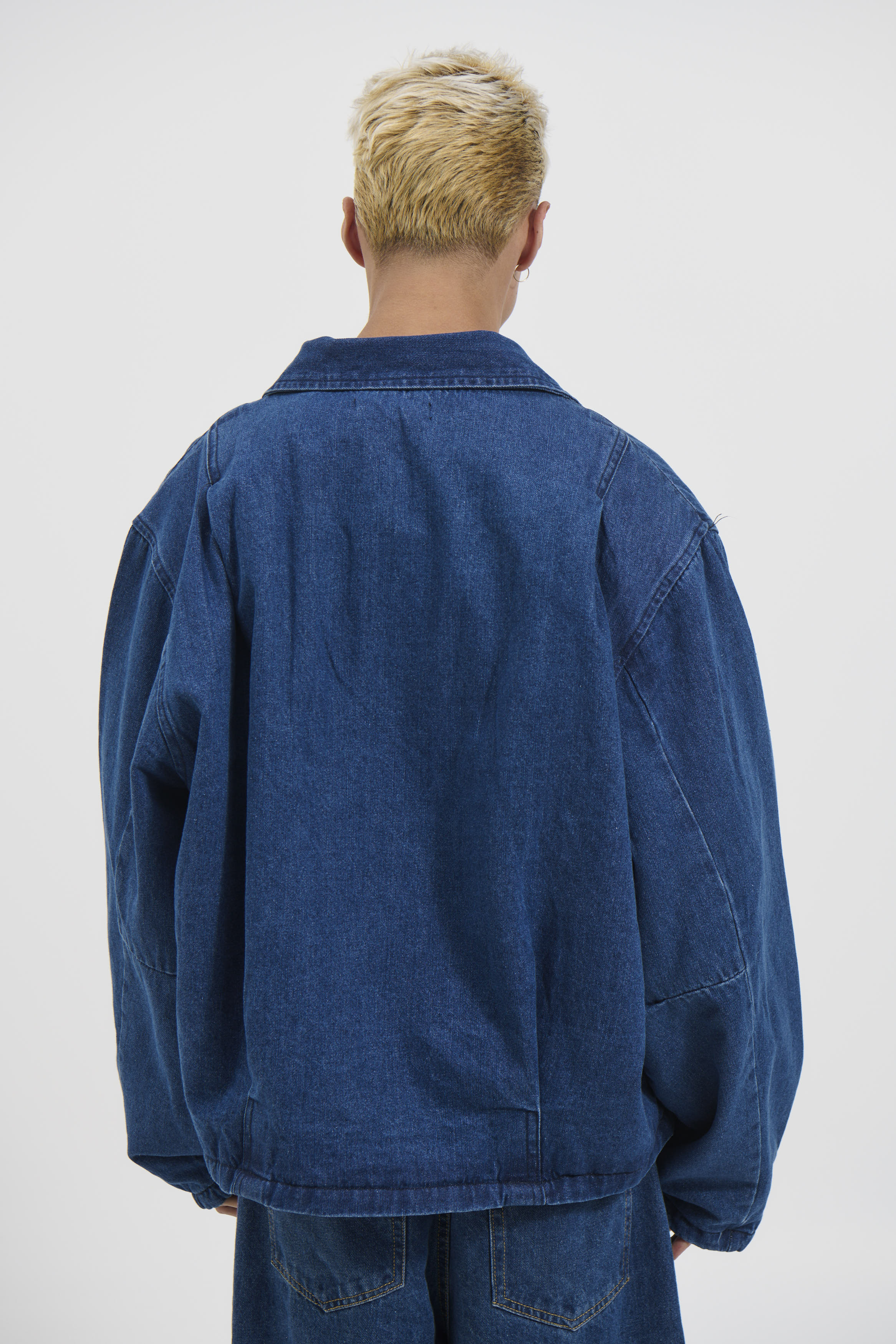 Denim Drop Shoulder Indigo