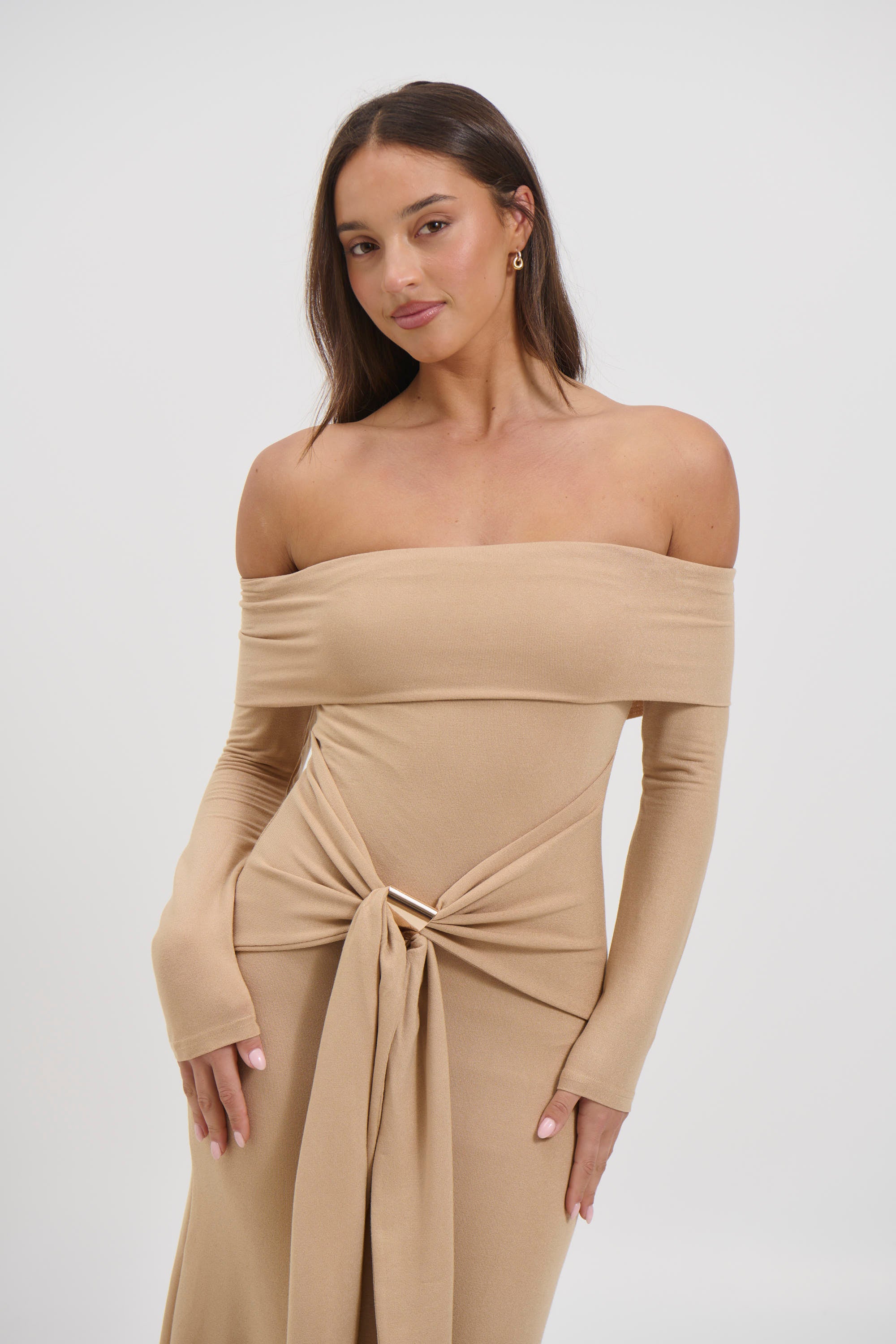 Waiora Maxi Dress Sand