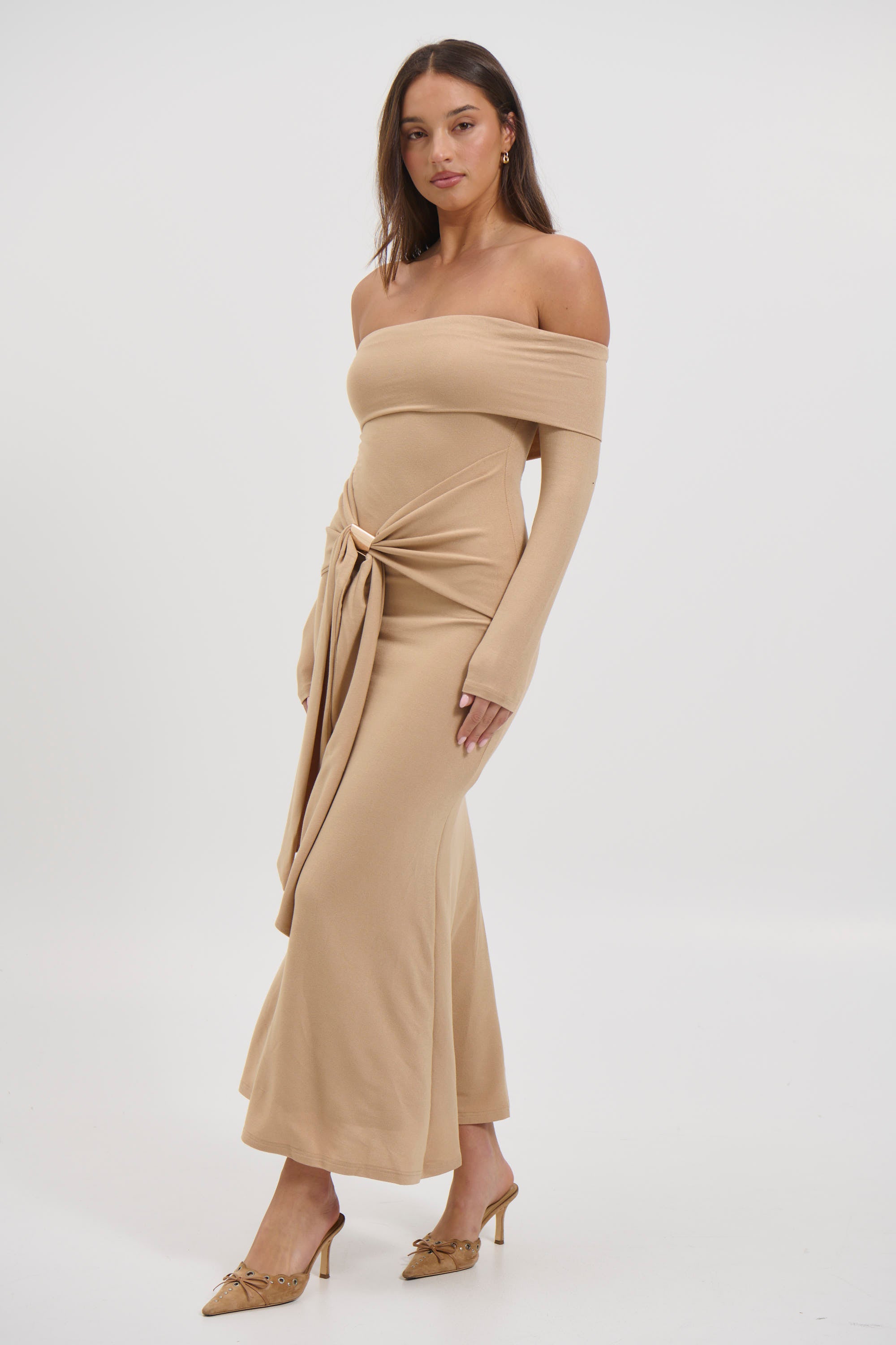Waiora Maxi Dress Sand